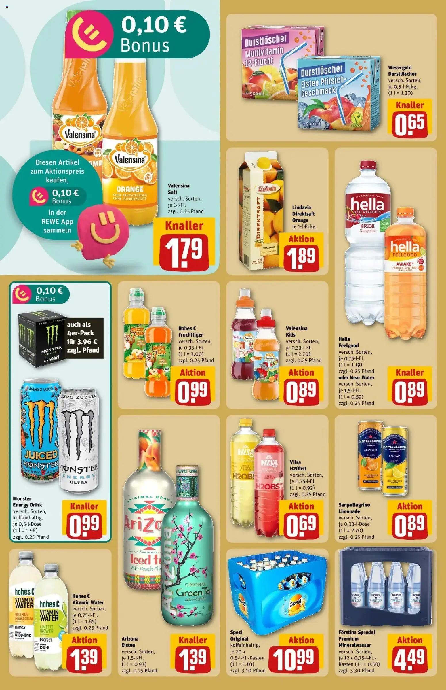 REWE Prospekt ab 14.09.2026 zum Blättern » Angebote | Seite: 24 | Produkte: Limonade, Hella, Mango, Hohes c