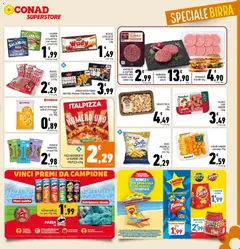 Anteprima del volantino SALSICCE POPS AMADORI 360g, SALSICCE POPS AMADORI 360g valido a partire dal 17.06.2026 | Pagina: 13 | Prodotti: Nuggets, Wurstel, Crackers, Samsung