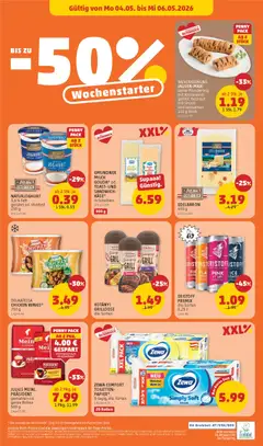 Penny Markt - Flugblatt ab 30.04.2026 gültig | Seite: 28 | Produkte: Grill, Milch, Käse, Joghurt