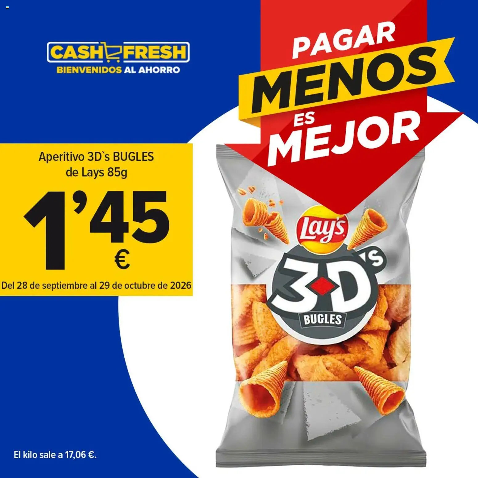 Folleto Cash Fresh - Página 1 - Ofertas válidas hasta el 29 de octubre de 2026