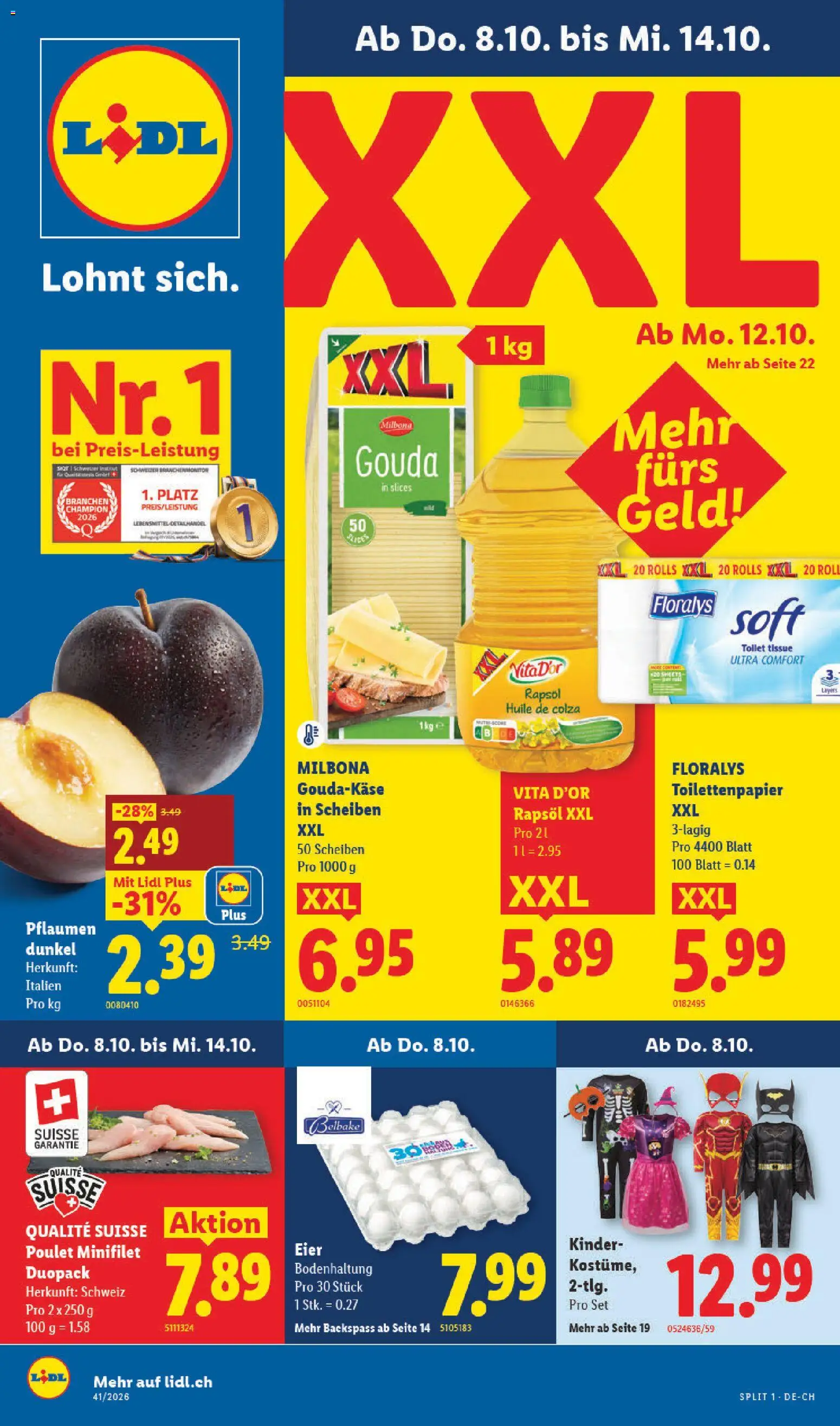 Lidl aktionen – gültig ab 08.10.2026 | Seite: 1