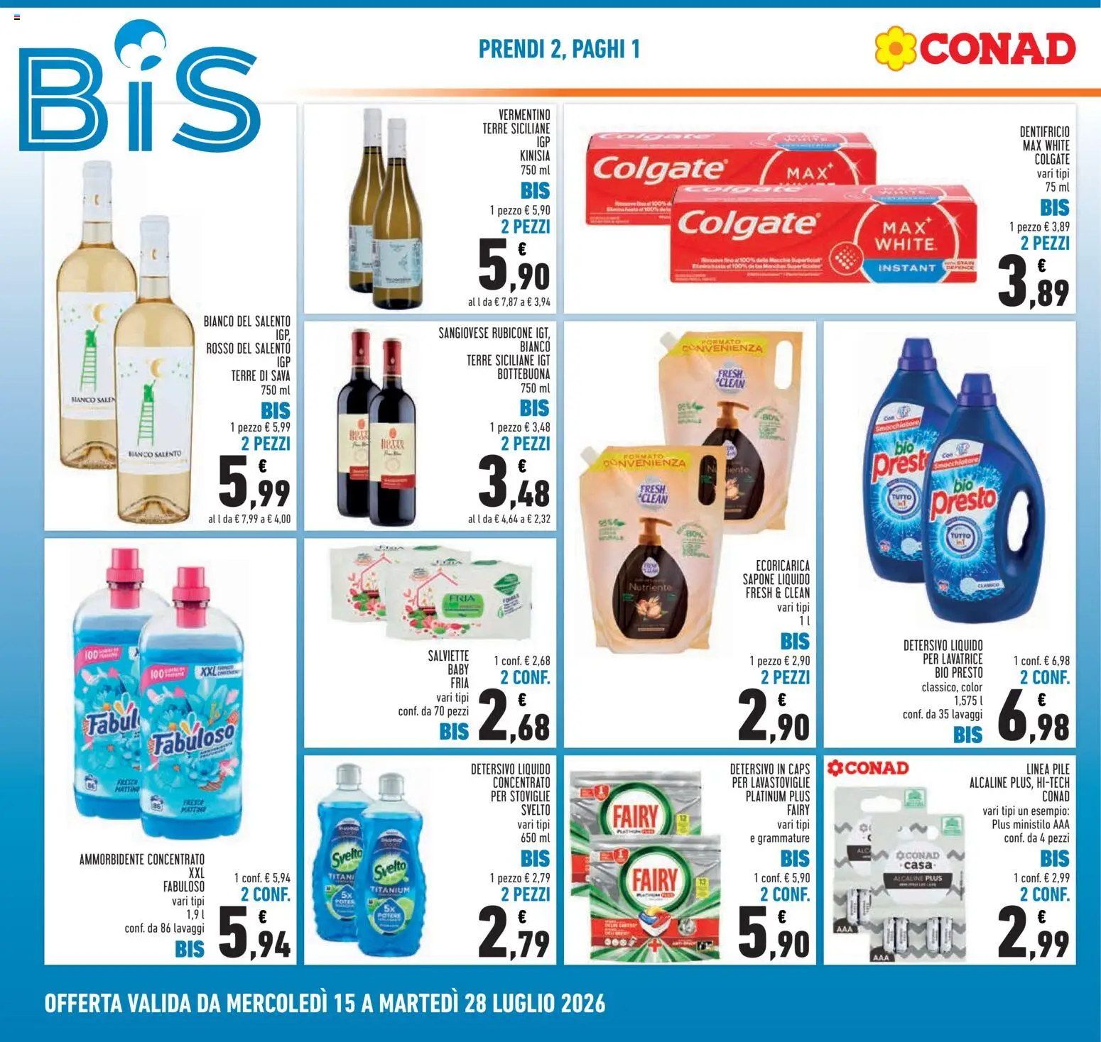 Volantino Conad del 15/07/2026 | Pagina: 4