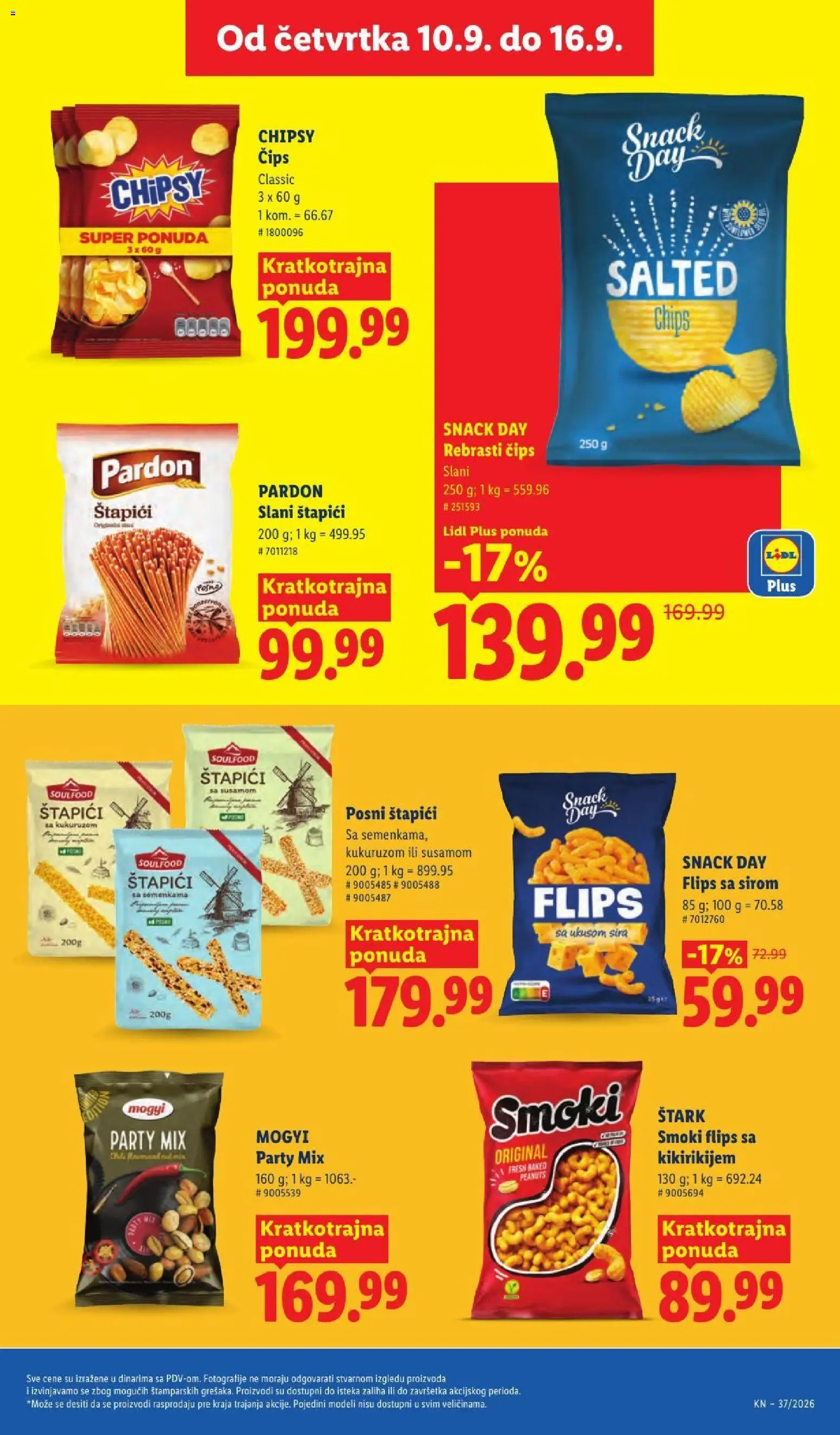 Lidl katalog - važi od 10.09.2026 | Strana: 59