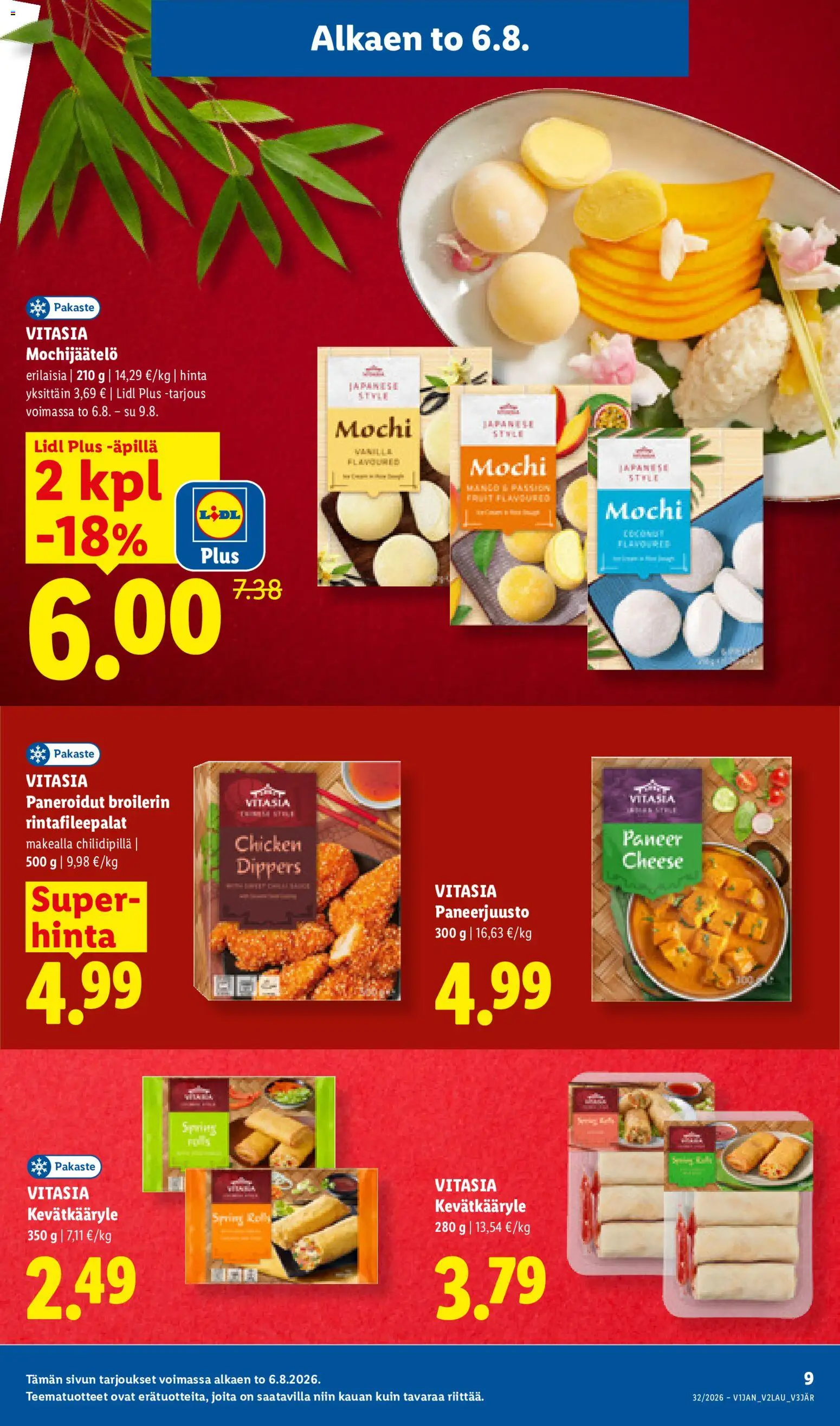 Lidl tarjoukset - Helsinki – voimassa 06/08/2026 alkaen | Sivu: 9