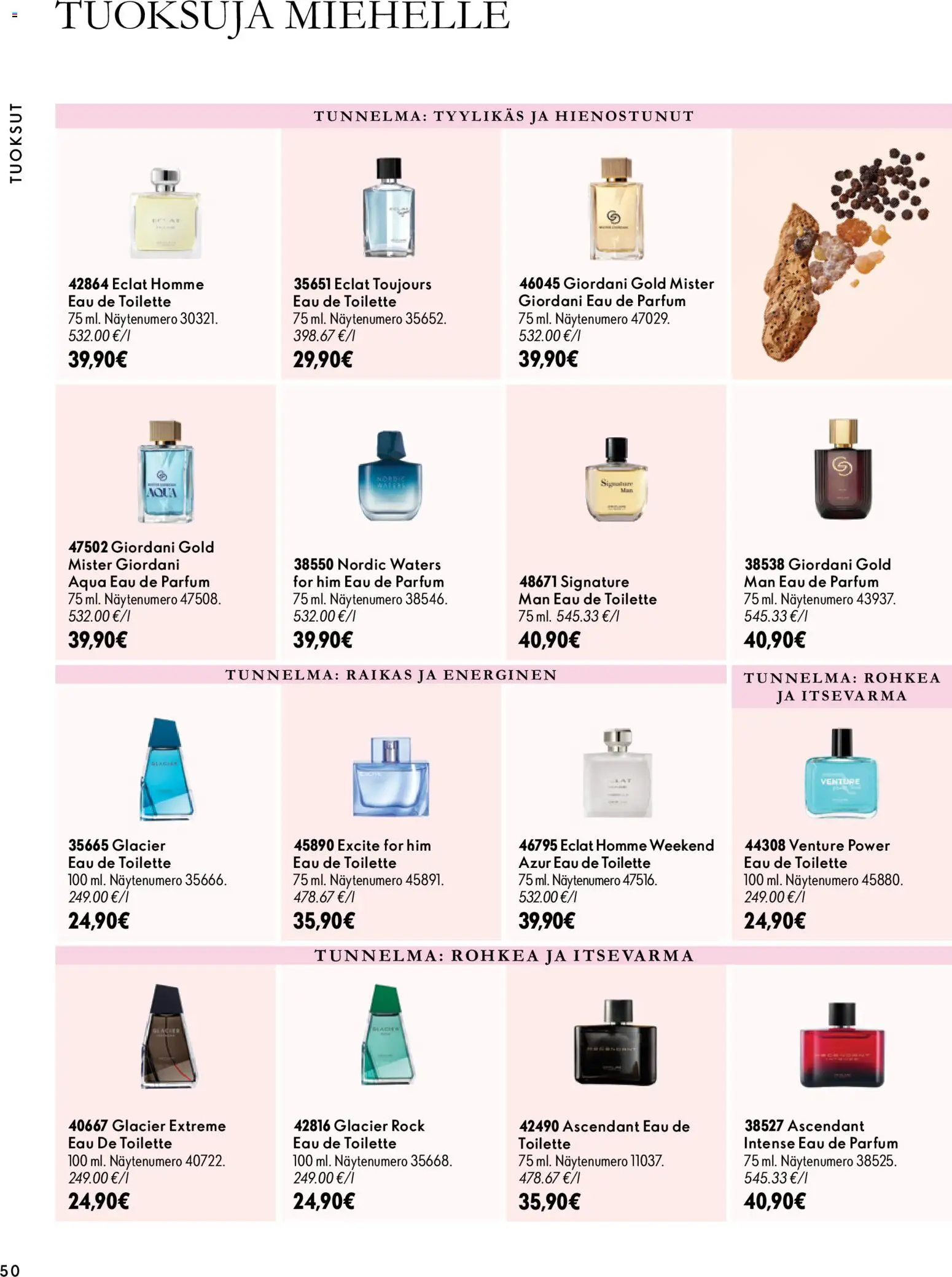 Oriflame tarjoukset – voimassa 18/11/2026 alkaen | Sivu: 50 | Tuotteet: Eau de toilette