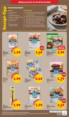 Penny Markt Familien-Backspaß ab 01.10.2026 gültig | Seite: 4 | Produkte: Zutaten, Schrank, Butter, Bourbon