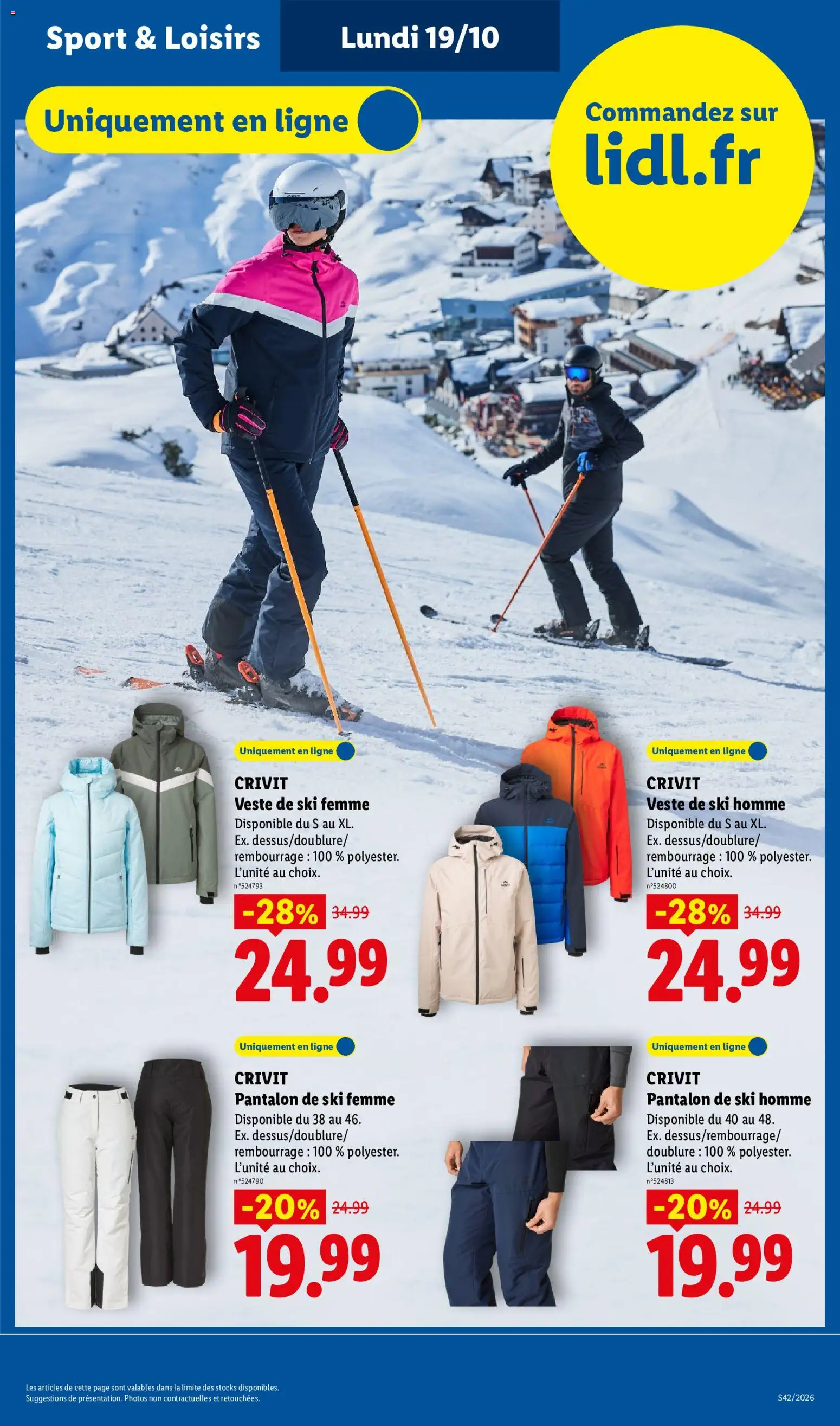 {H1} | Page: 3 | Produits: Veste de ski homme, Ski, Veste, Pantalon