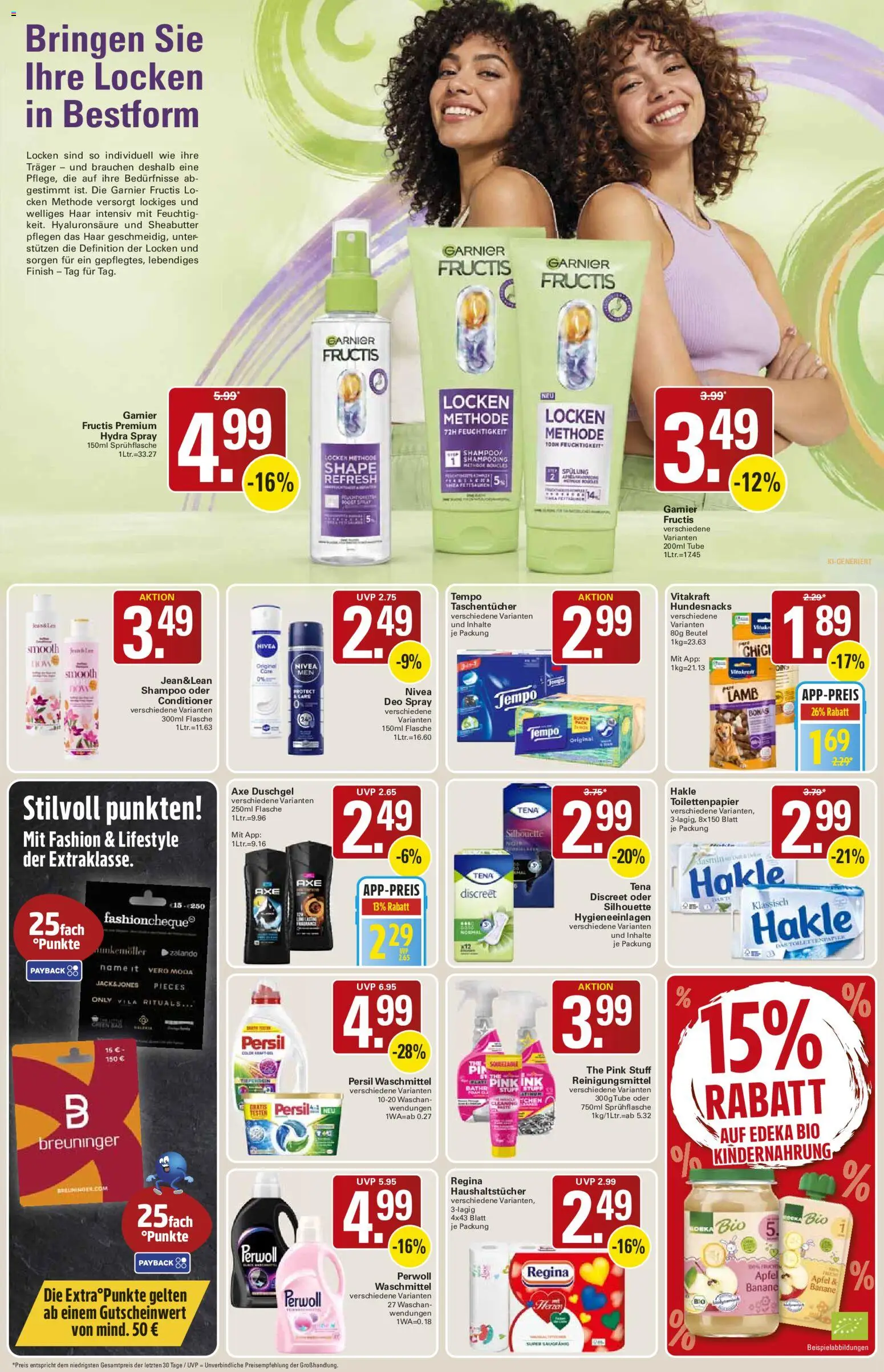 WEZ Prospekt – gültig ab 17.08.2026 | Seite: 14 | Produkte: Äpfel, Perwoll, Tempo, Persil