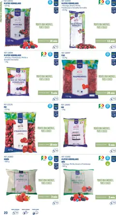 Pré-visualização Makro Especial Smart Chef válido de 24/07/2026 | Página: 20 | Produtos: Framboesas, Frutas, Morangos