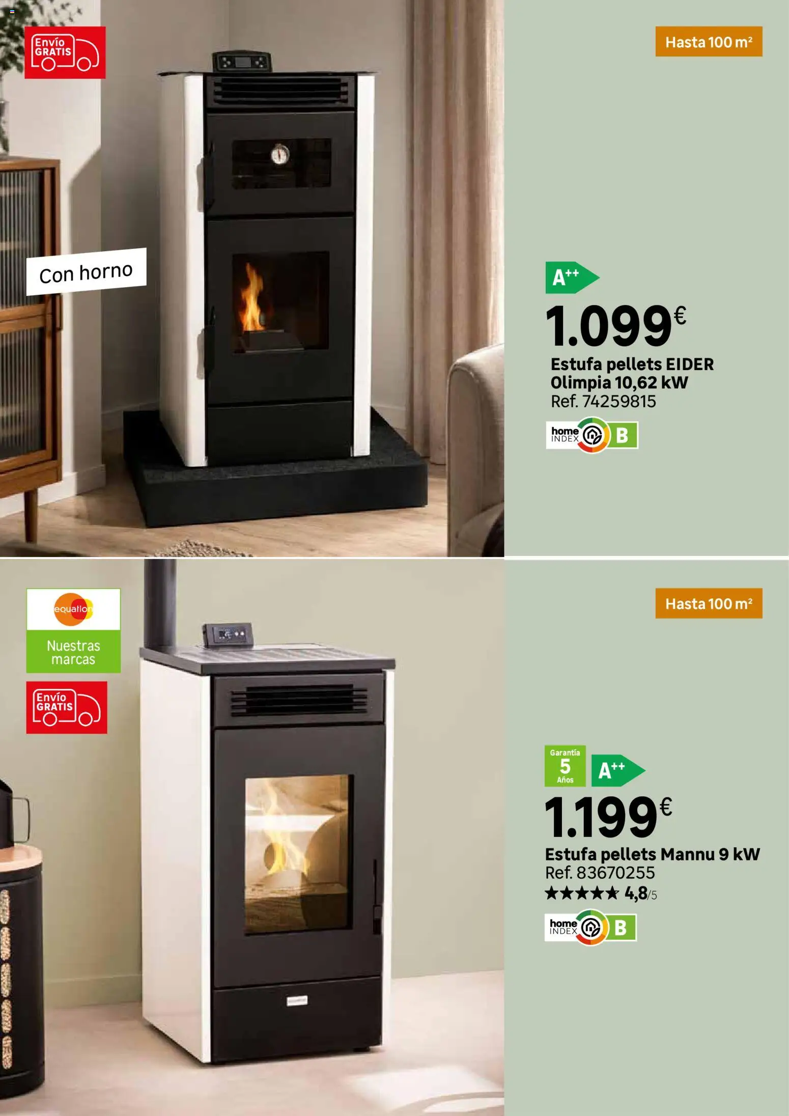 Leroy Merlin Calor en casa y mucho ahorro │ válido desde el 20/10/2026 | Página: 9 | Productos: Horno