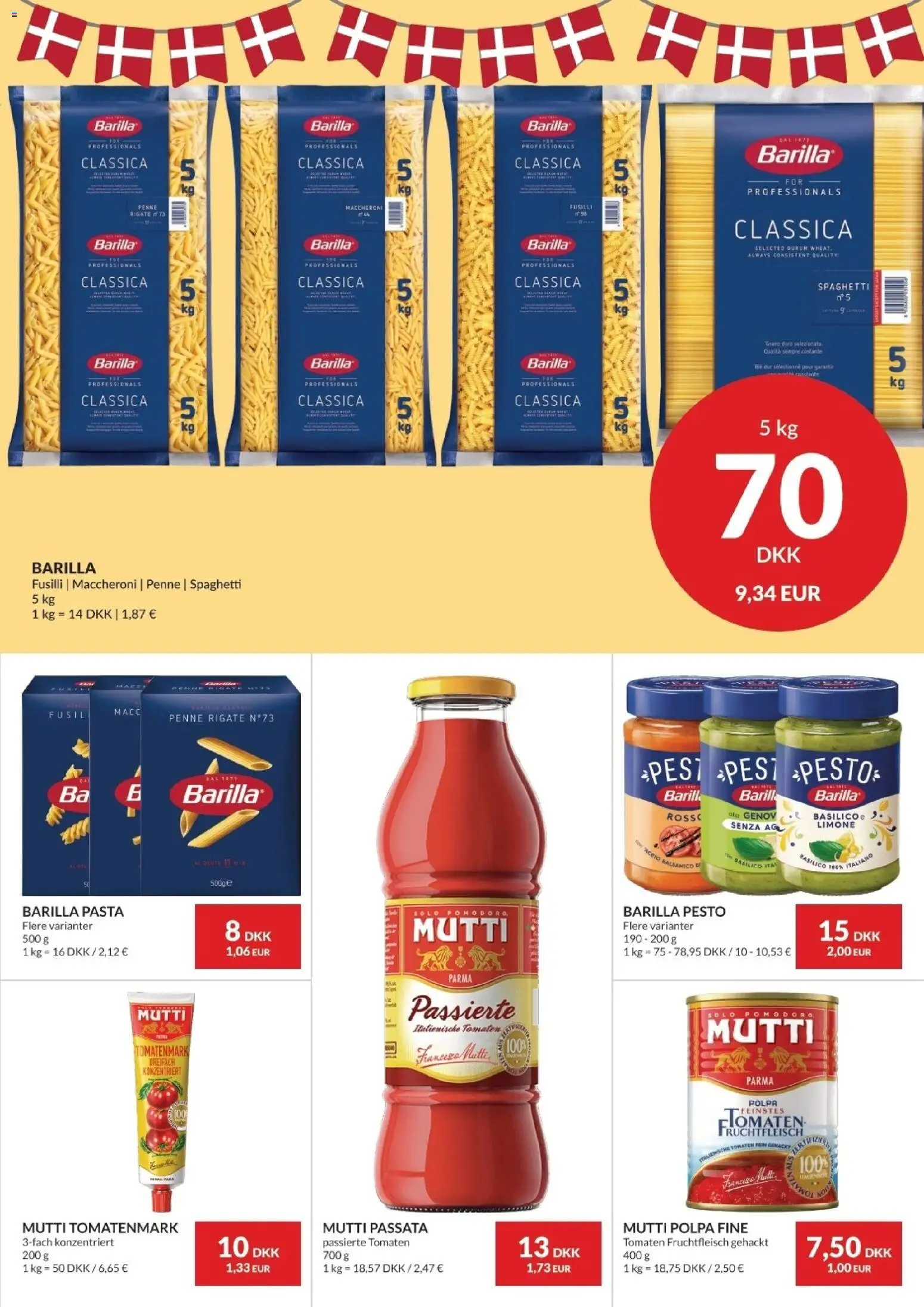 Nielsen Discount tilbudsavis – gyldig fra 27.05.2026 | Side: 5 | Produkter: Spaghetti, Pasta, Pesto, Balsamico