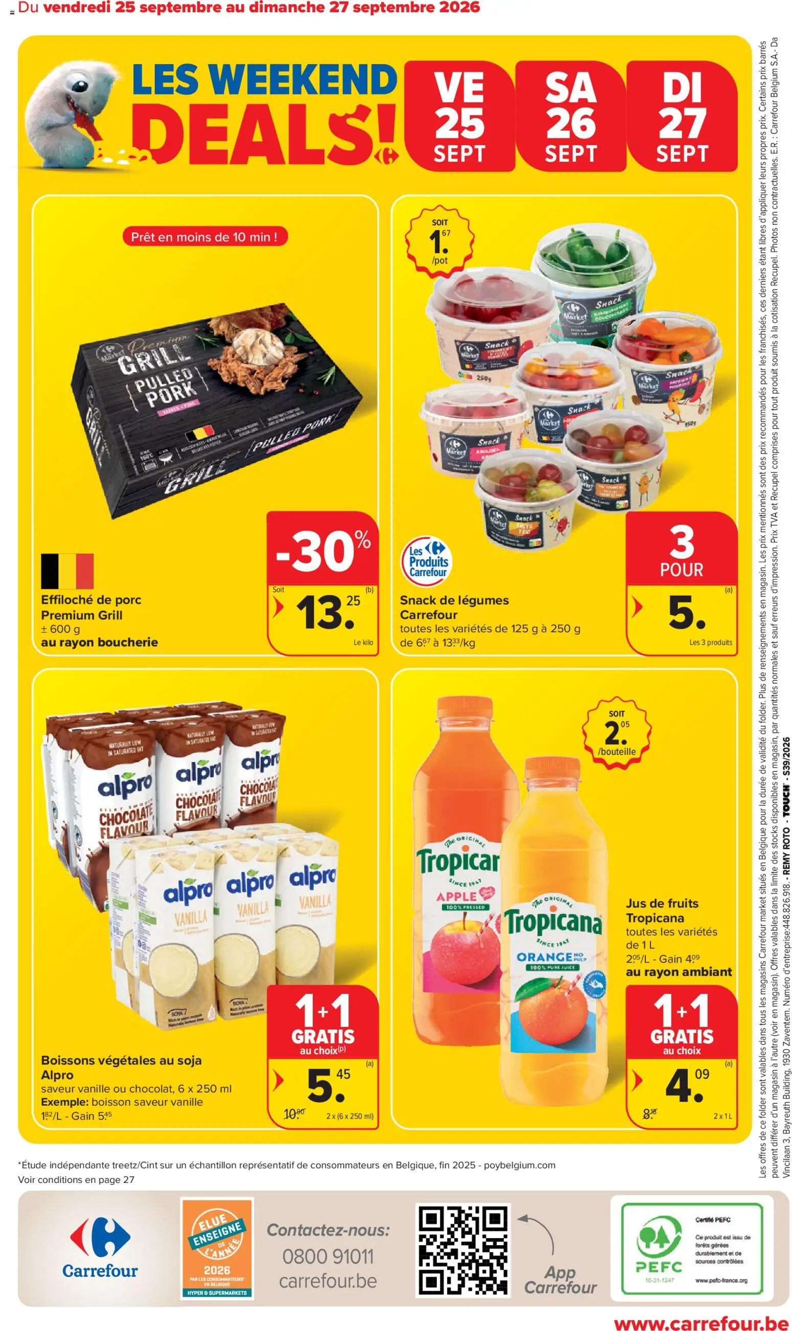 {H1} | Pagina: 28 | Producten: Tropicana, Pulled pork, Vanille, Fruit