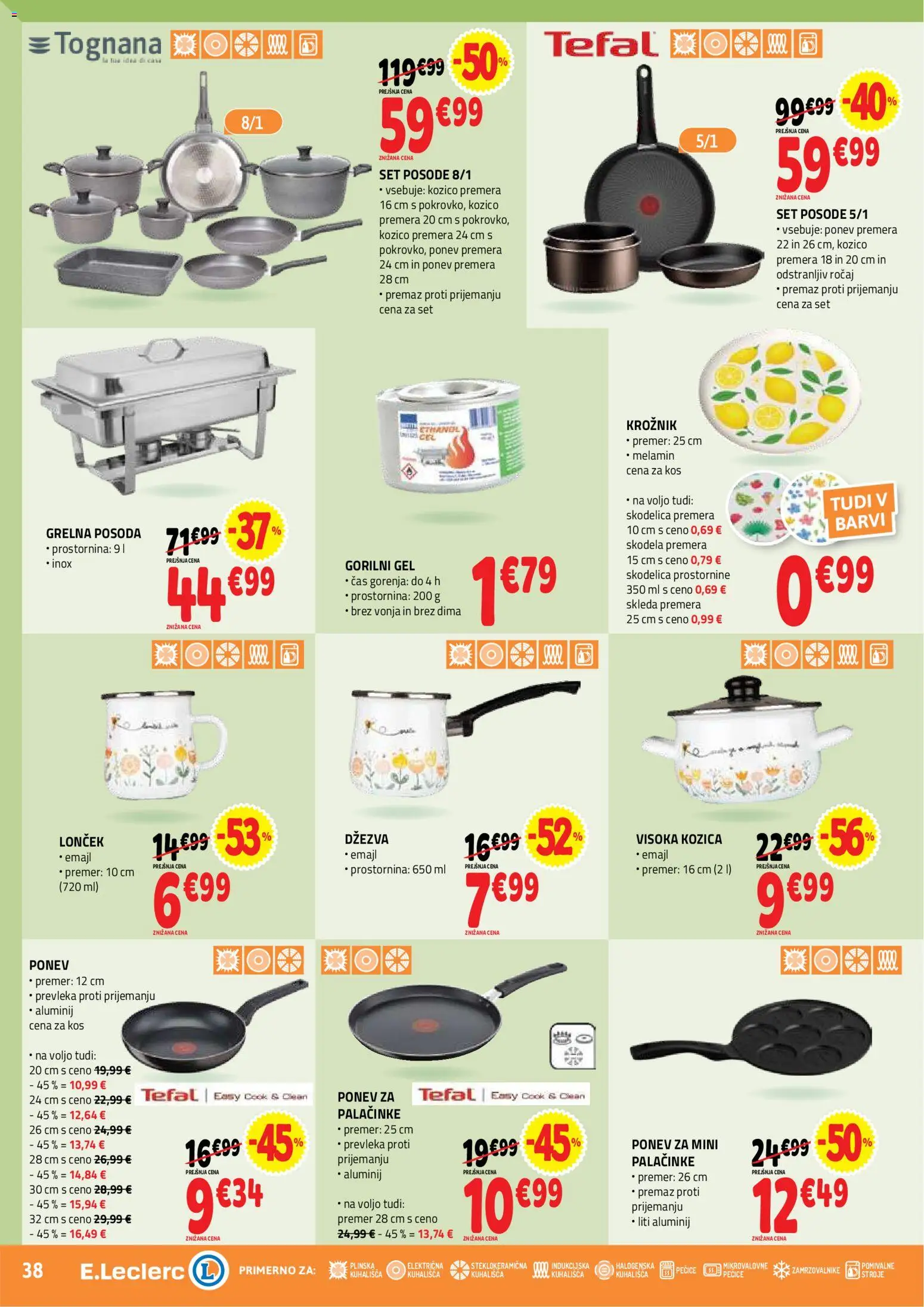 Novi E.leclerc katalog ponudbe – veljaven od 24.06.2026 | Stran: 38