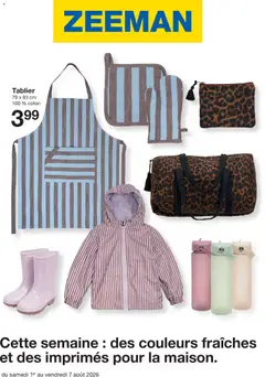 Zeeman - Prévisualisation de Zeeman catalogue valide à partir de 01/08/2026