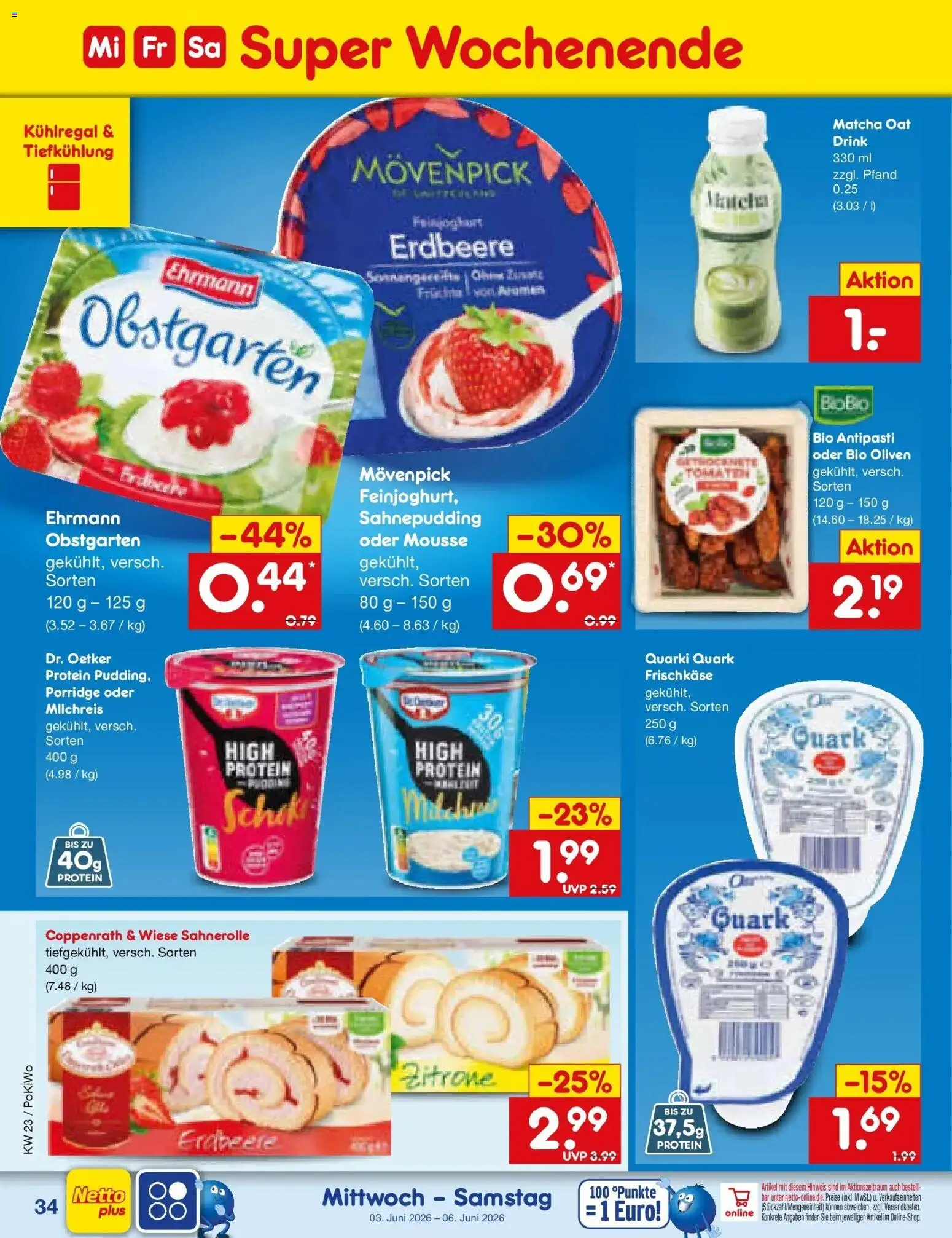 Netto Marken-Discount Prospekt Regensburg – gültig ab 01.06.2026 | Seite: 48 | Produkte: Quark, Zitrone, Frischkase