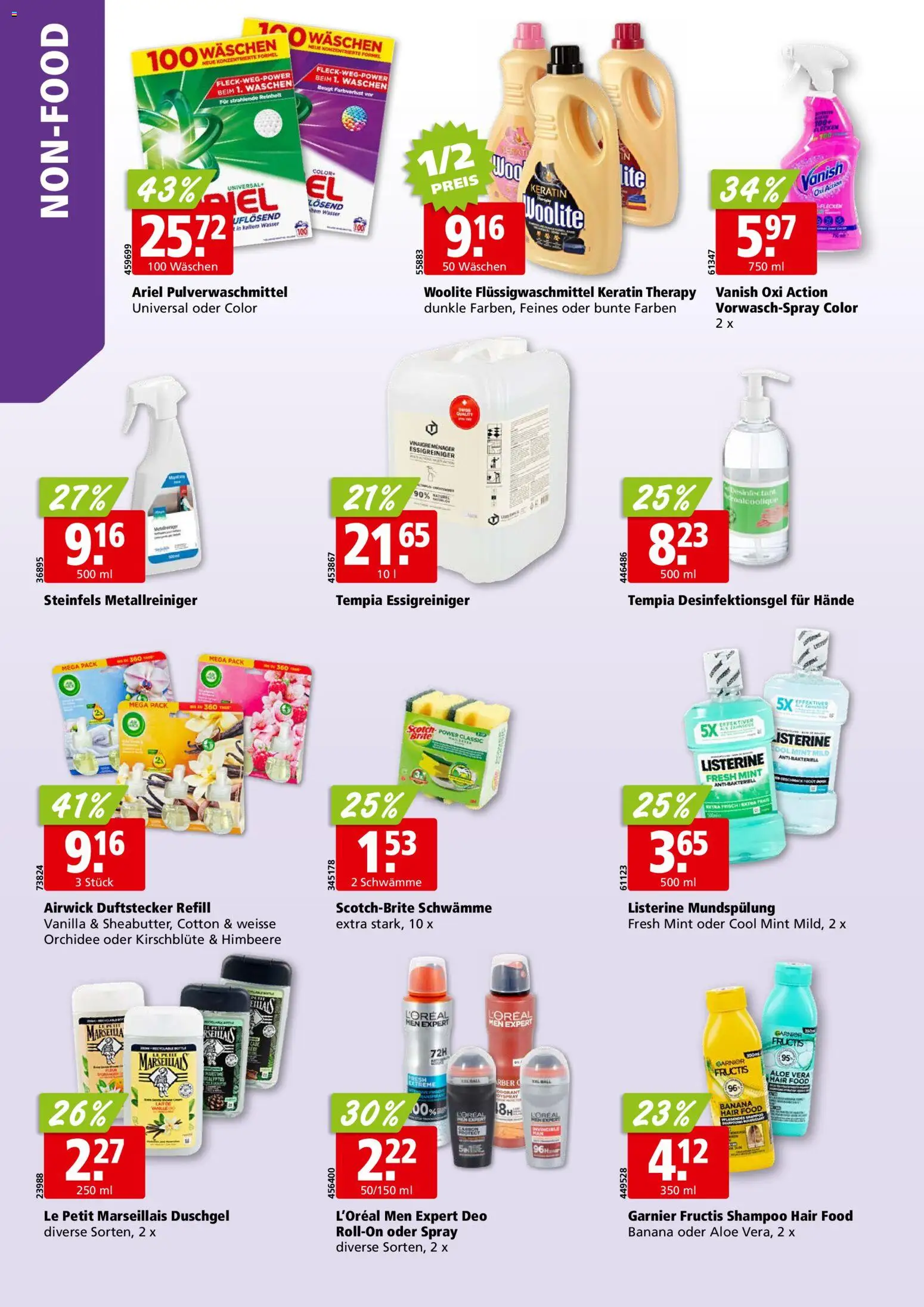 Aligro aktionen Chavannes, Matran, Genf, Sitten – gültig ab 28.09.2026 | Seite: 30 | Produkte: Shampoo, Duschgel, Himbeere, Wasser