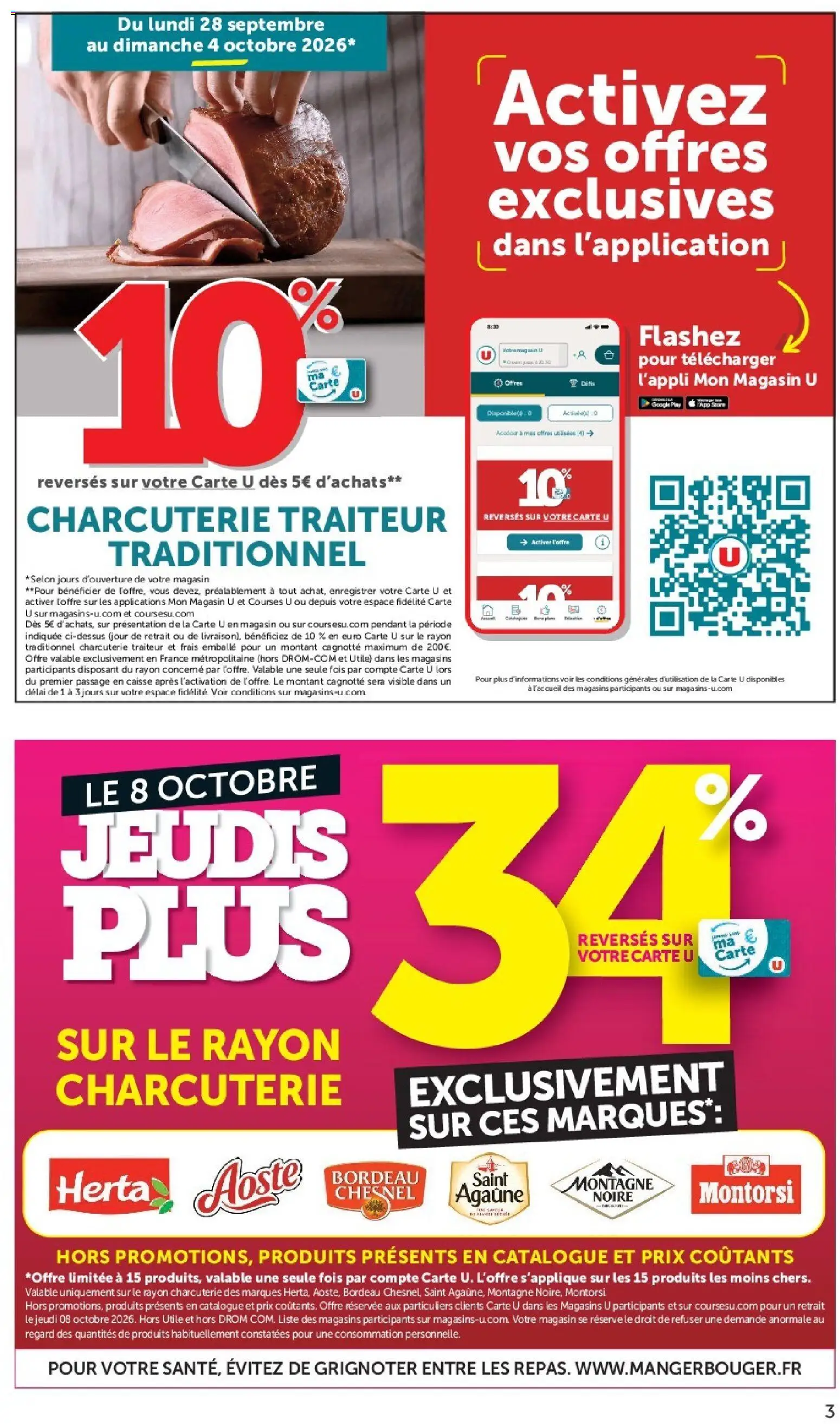 {H1} | Page: 3 | Produits: Charcuterie, Store, Saint Agaune