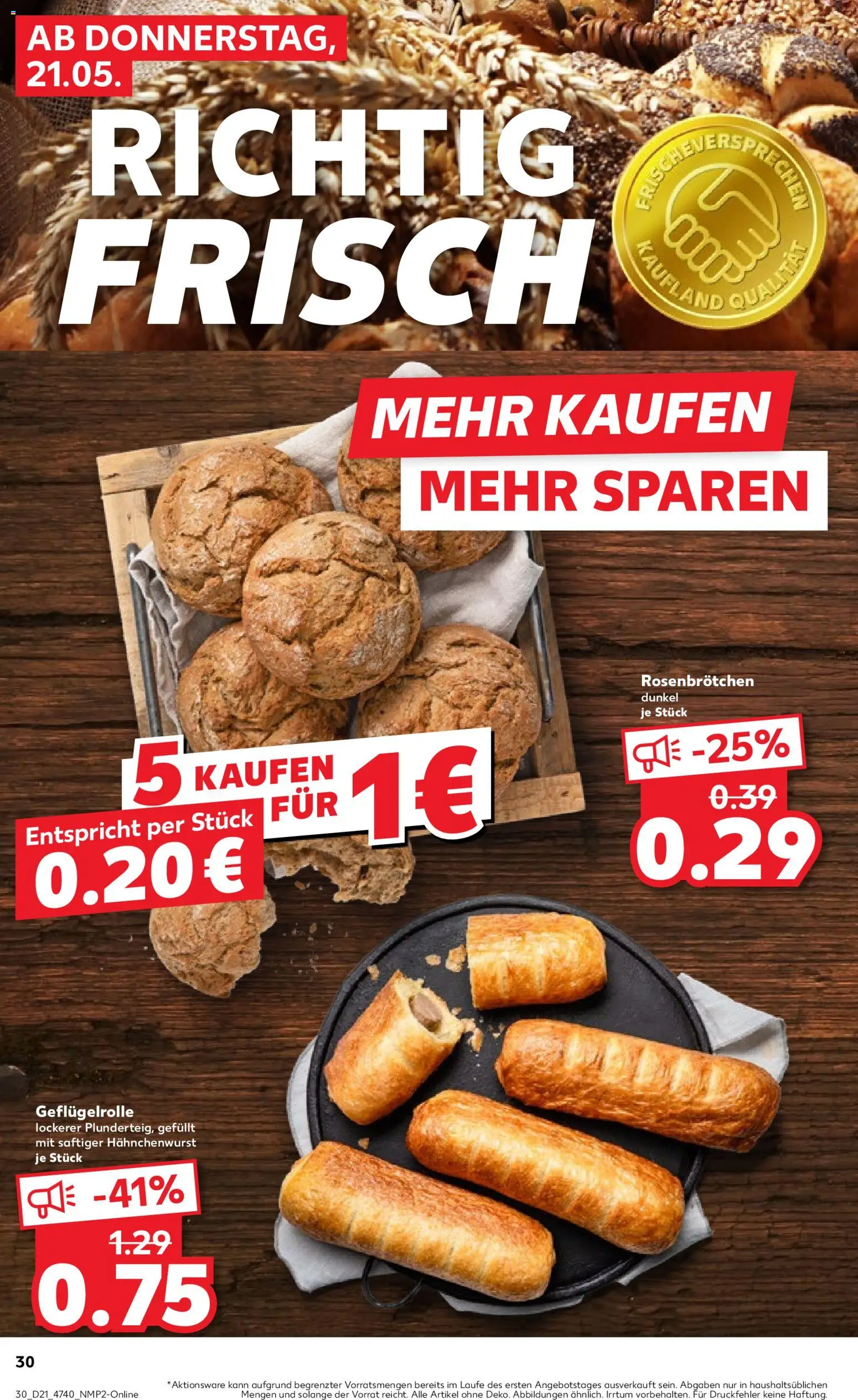 Kaufland Prospekt Hannover	 – gültig ab 21.05.2026 | Seite: 30