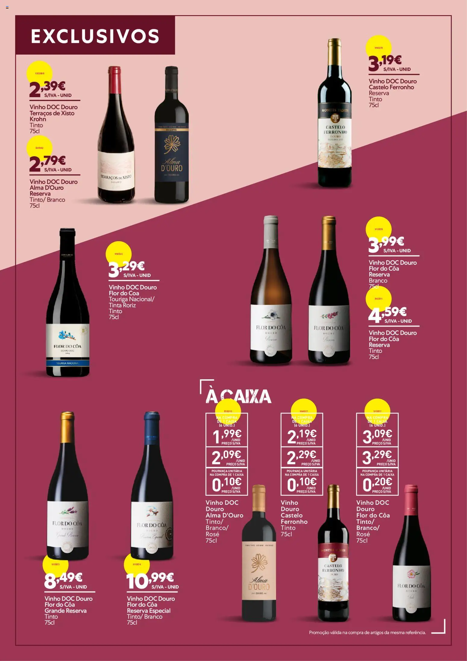 Recheio - Novo Catálogo de Vinhos │ válido de 03/09/2026 | Página: 11 | Produtos: Tinta, Caixa, Vinho