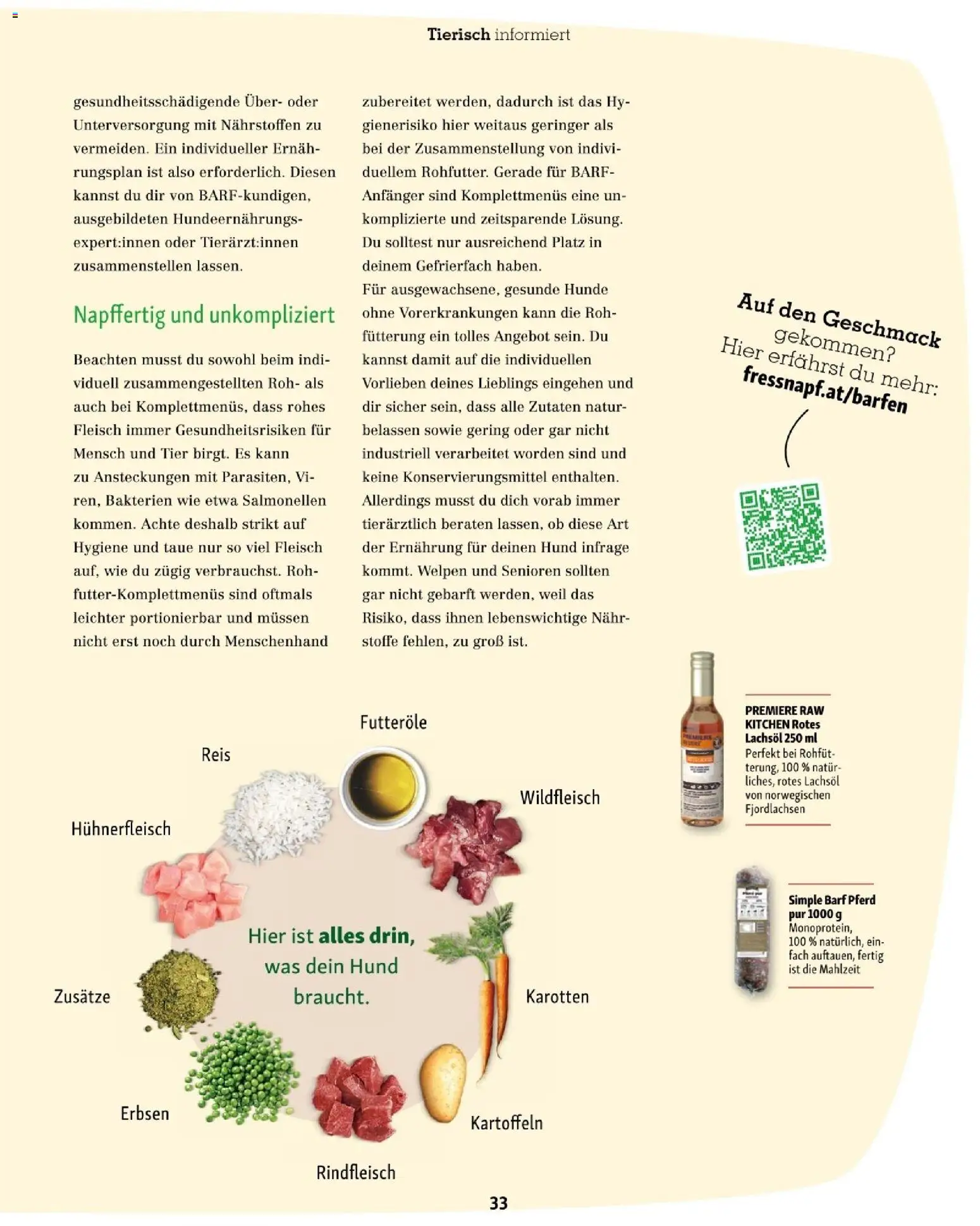 Fressnapf Friends 07,08/26 gültig ab 01.07.2026 | Seite: 33 | Produkte: Kartoffeln, Hühnerfleisch, Reis, Rindfleisch