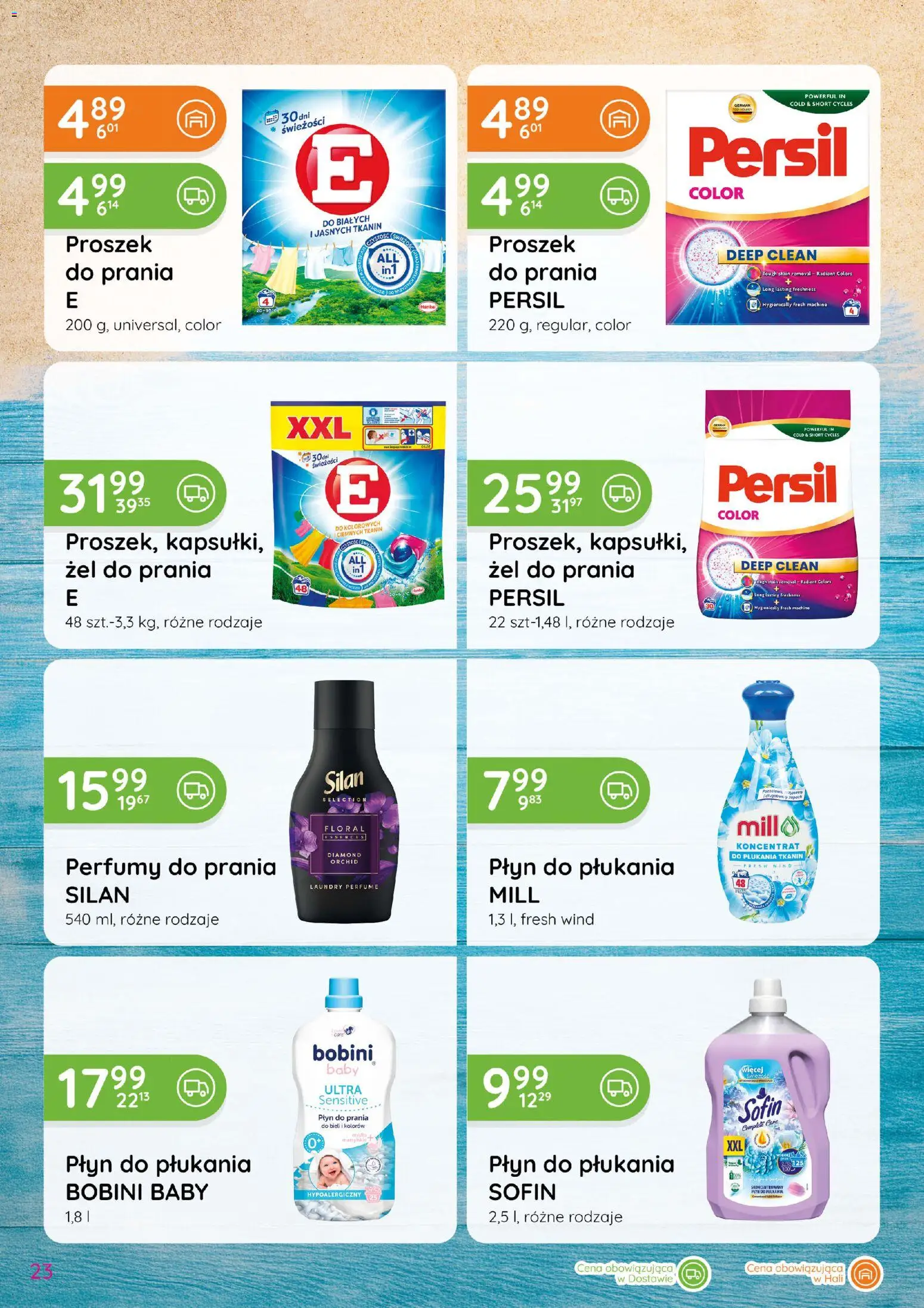 Eurocash gazetka - Katalog Chemiczny od 02.07.2026 | Strona: 23 | Produkty: Persil, Perfumy, Proszek do prania