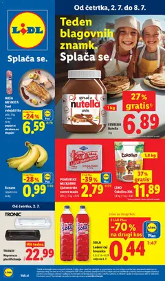 Lidl katalog akcije – veljaven od 02.07.2026