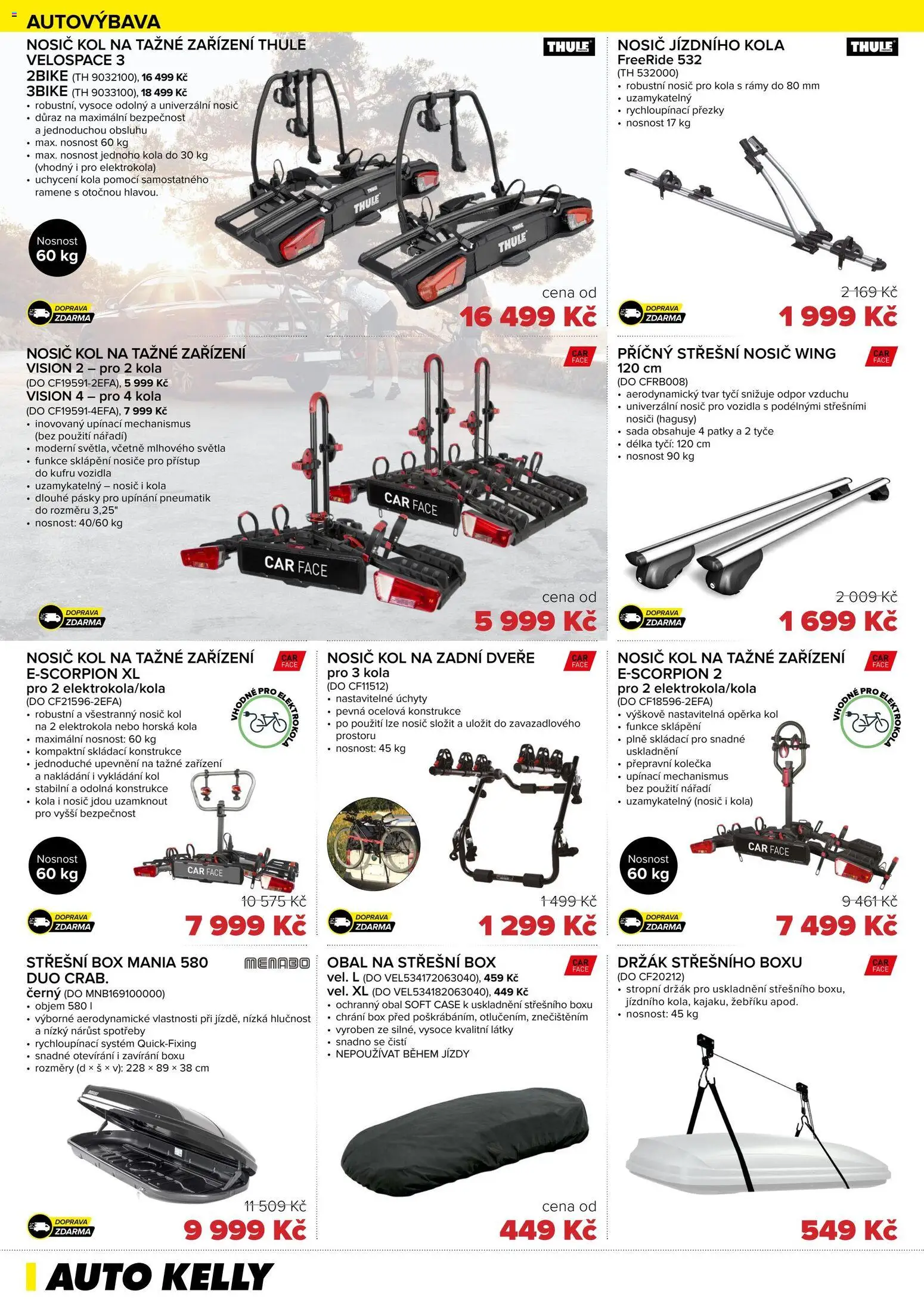 Auto Kelly leták od 30.06.2026 | Strana: 2 | Produkty: Box, Nářadí, Střešní box, Kola