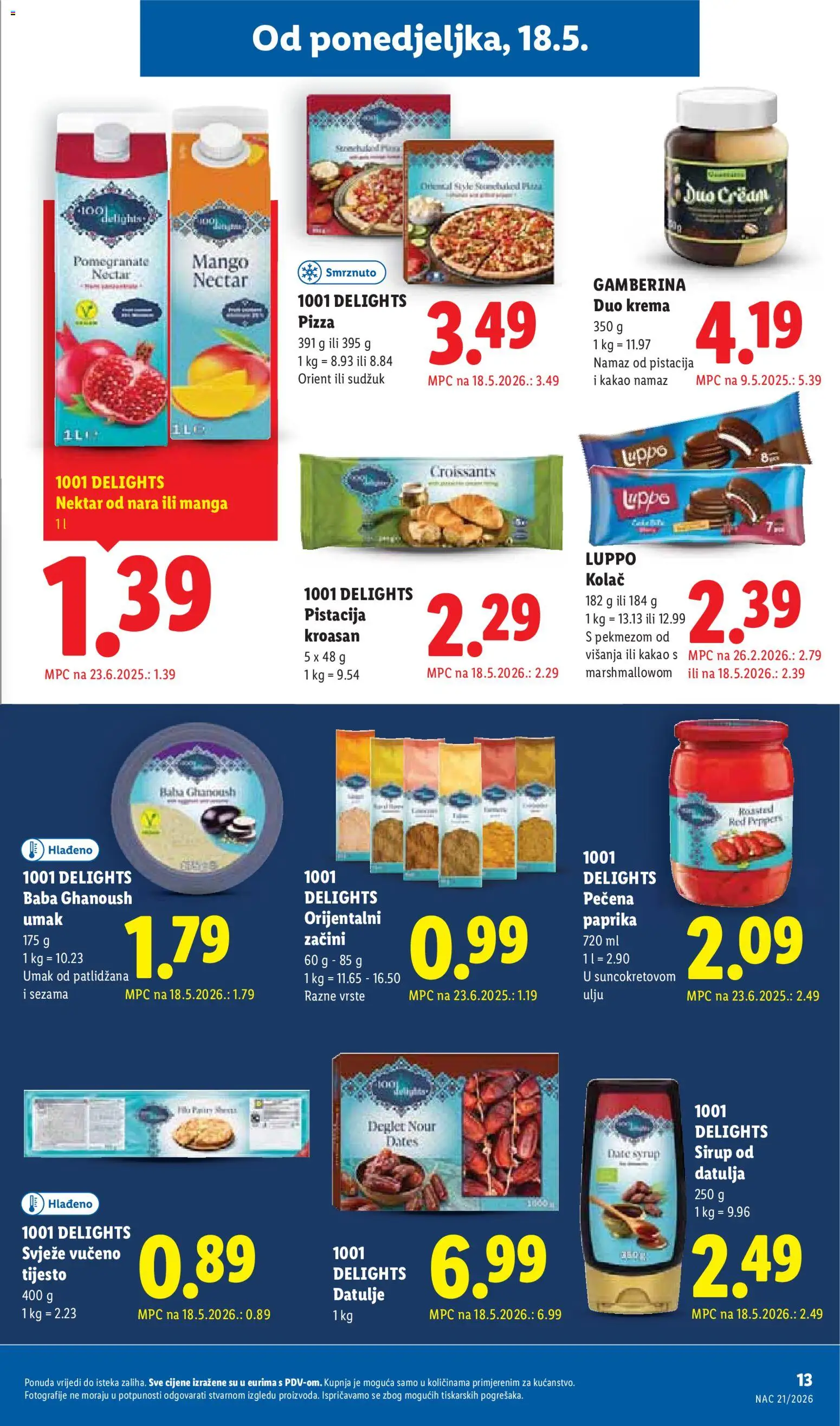 🛒 Lidl katalog od 📆 18.05.2026 ➤ Pogledaj akcije sada!🔥 | Hrvatska