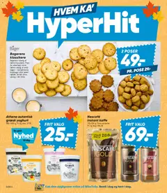 Bilka - Tilbudsavis uge 40 gyldig fra 25/09/2026 | Side: 4 | Produkter: Brunkager, Kaffe, Kager, Instant Kaffe