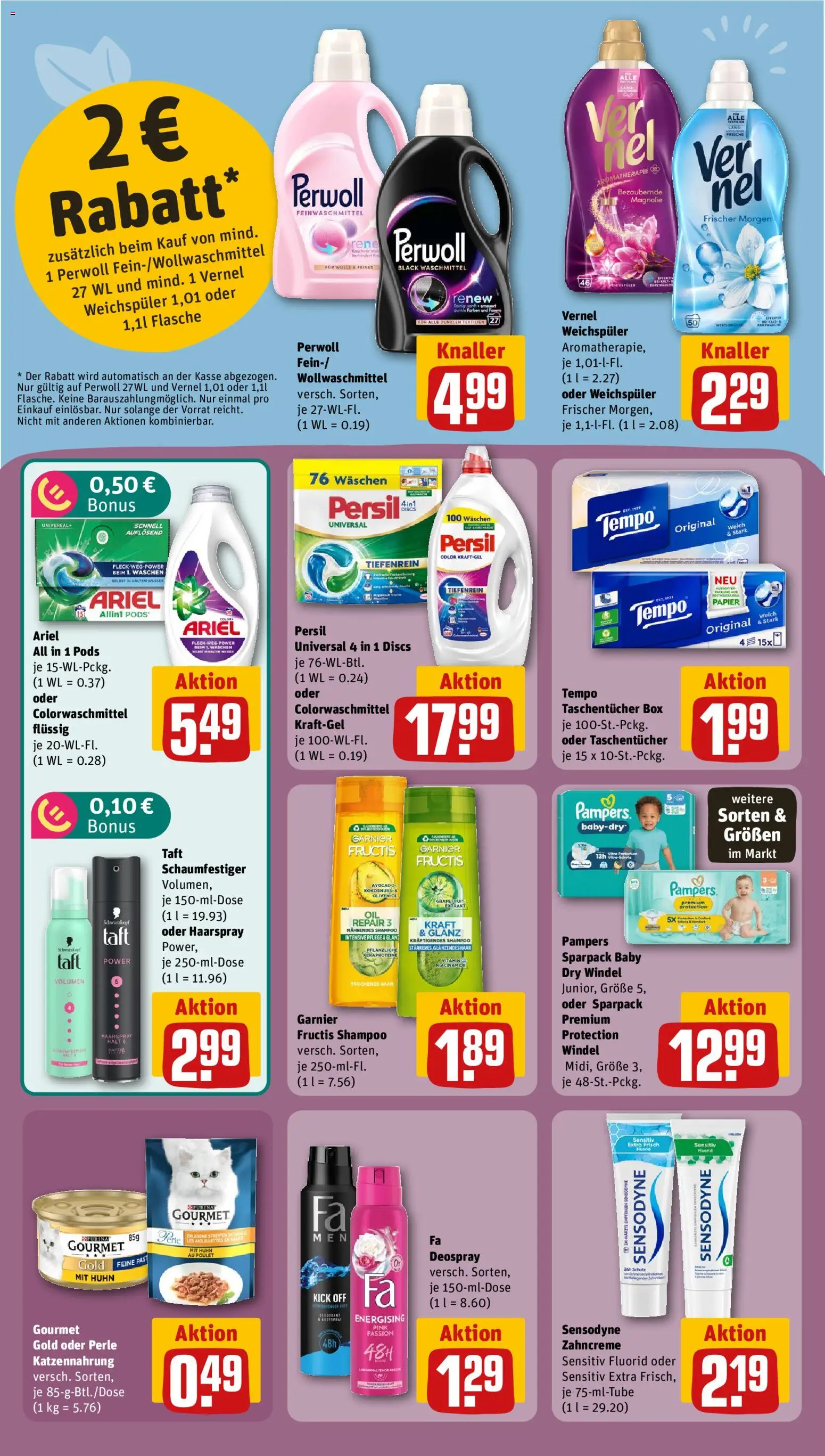 Rewe ihr Kaufpark Prospekt – gültig ab 06.07.2026 | Seite: 27 | Produkte: Ariel, Öl, Haarspray, Persil