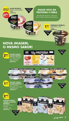 Pré-visualização SOBREMESA PROTEICA Chocolate e nata, Sobremesa proteica chocolate e nata, 170g válido de 05.05.2026 | Página: 5