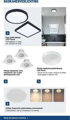 GAMMA - sanitairspecial - Voorbeeld van een folder van GAMMA, geldig van 07/10/2026 | Pagina: 44 | Producten: Plafondlamp
