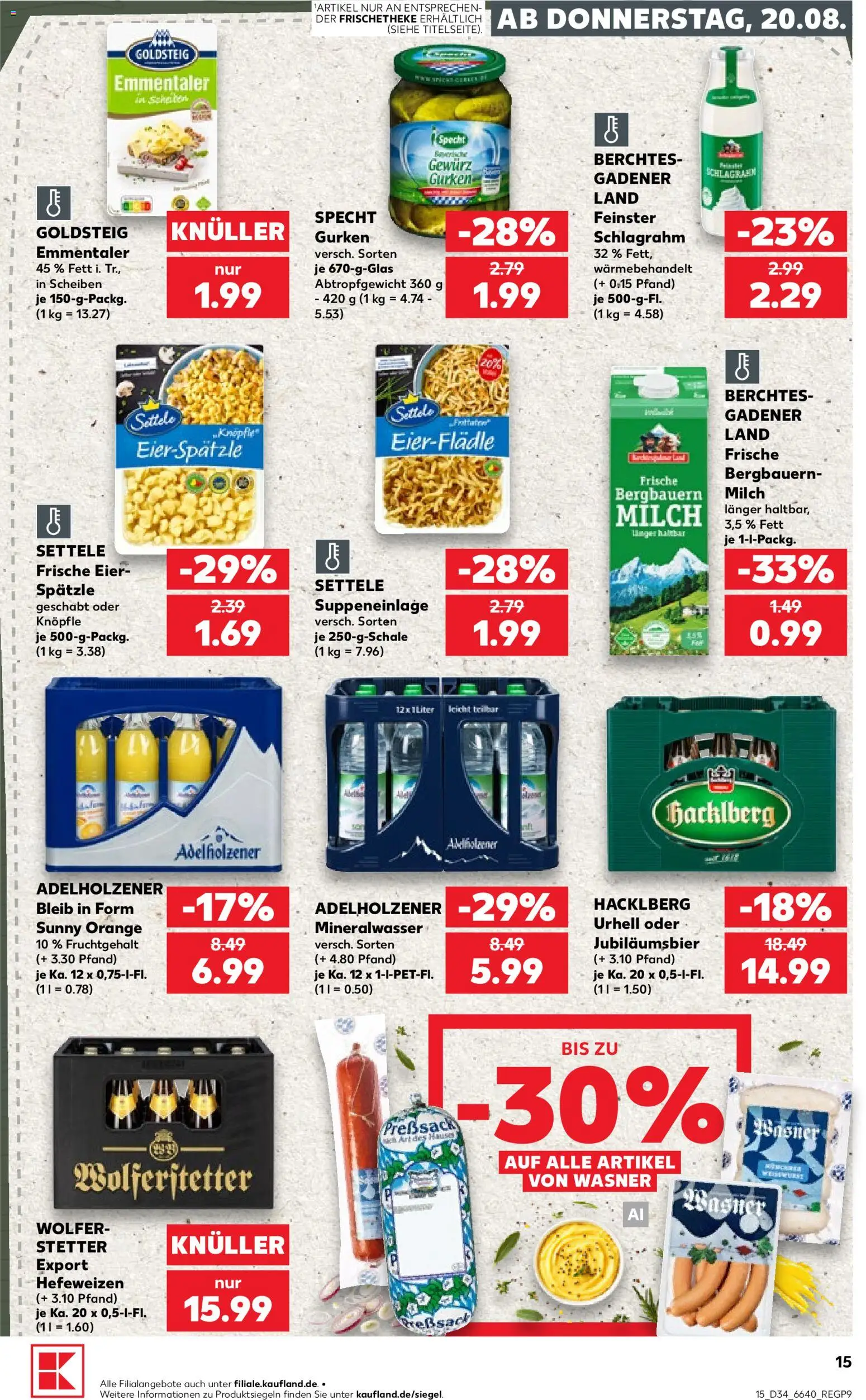 Kaufland Prospekt – gültig ab 20.08.2026 | Seite: 15