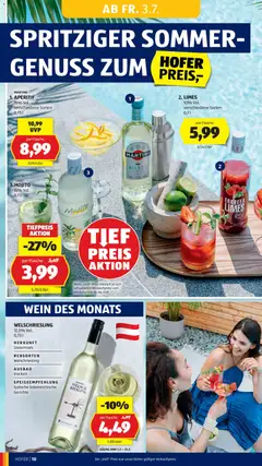 Hofer Flugblatt ab 03.07.2026 gültig | Seite: 14 | Produkte: Wein