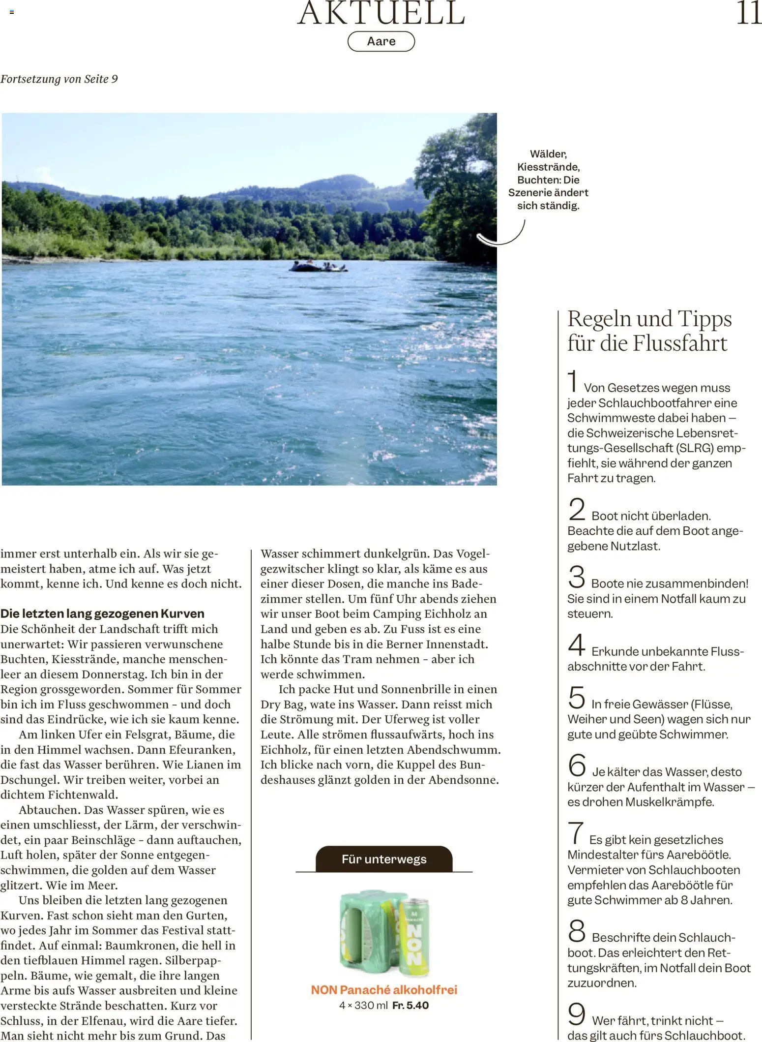 Migros aktionen Magazin – gültig ab 22.07.2026 | Seite: 11 | Produkte: Hut, Wasser, Uhr
