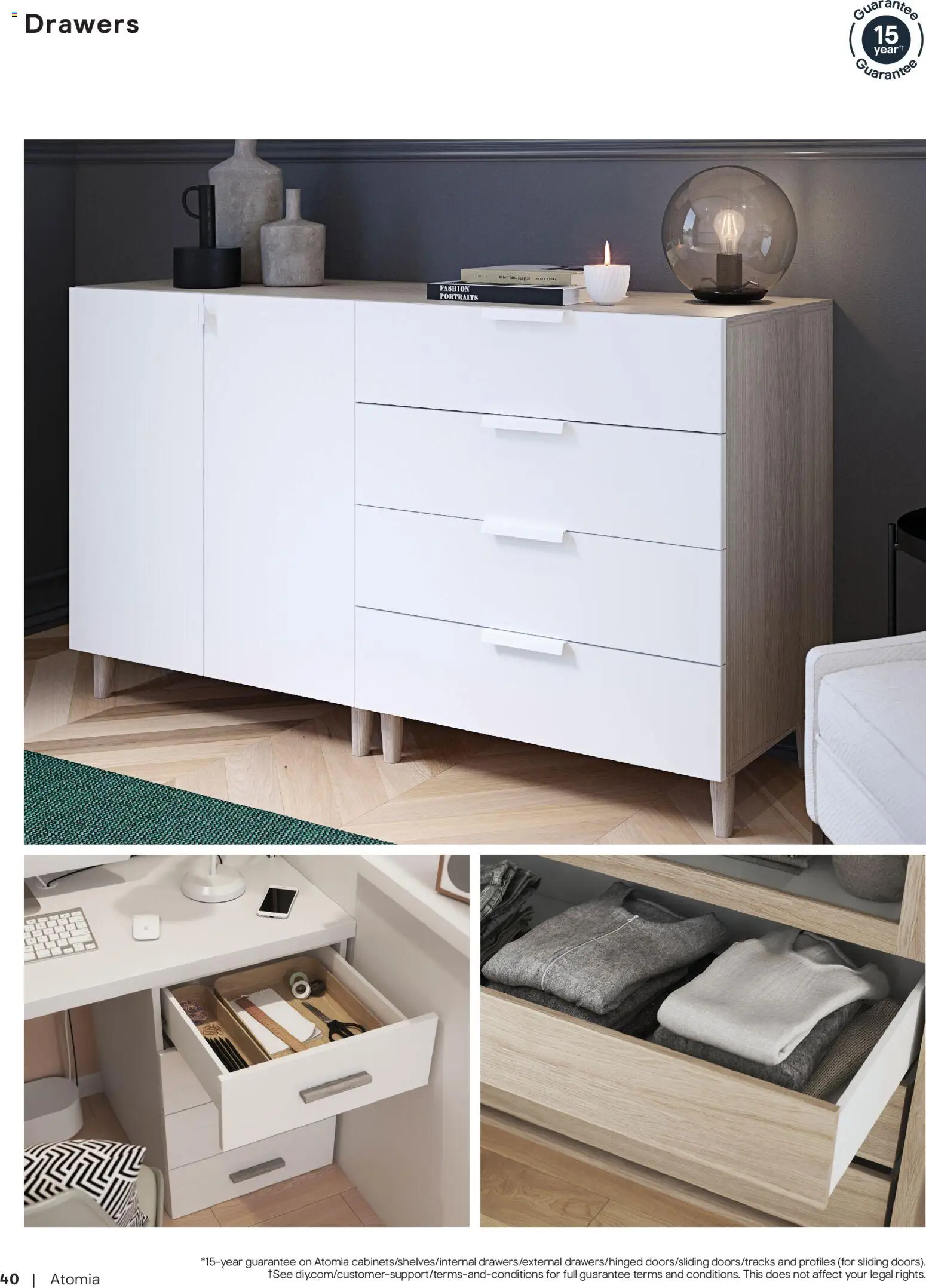 {H1} | Page: 40 | Products: Table, Door, Cabinet, Handles