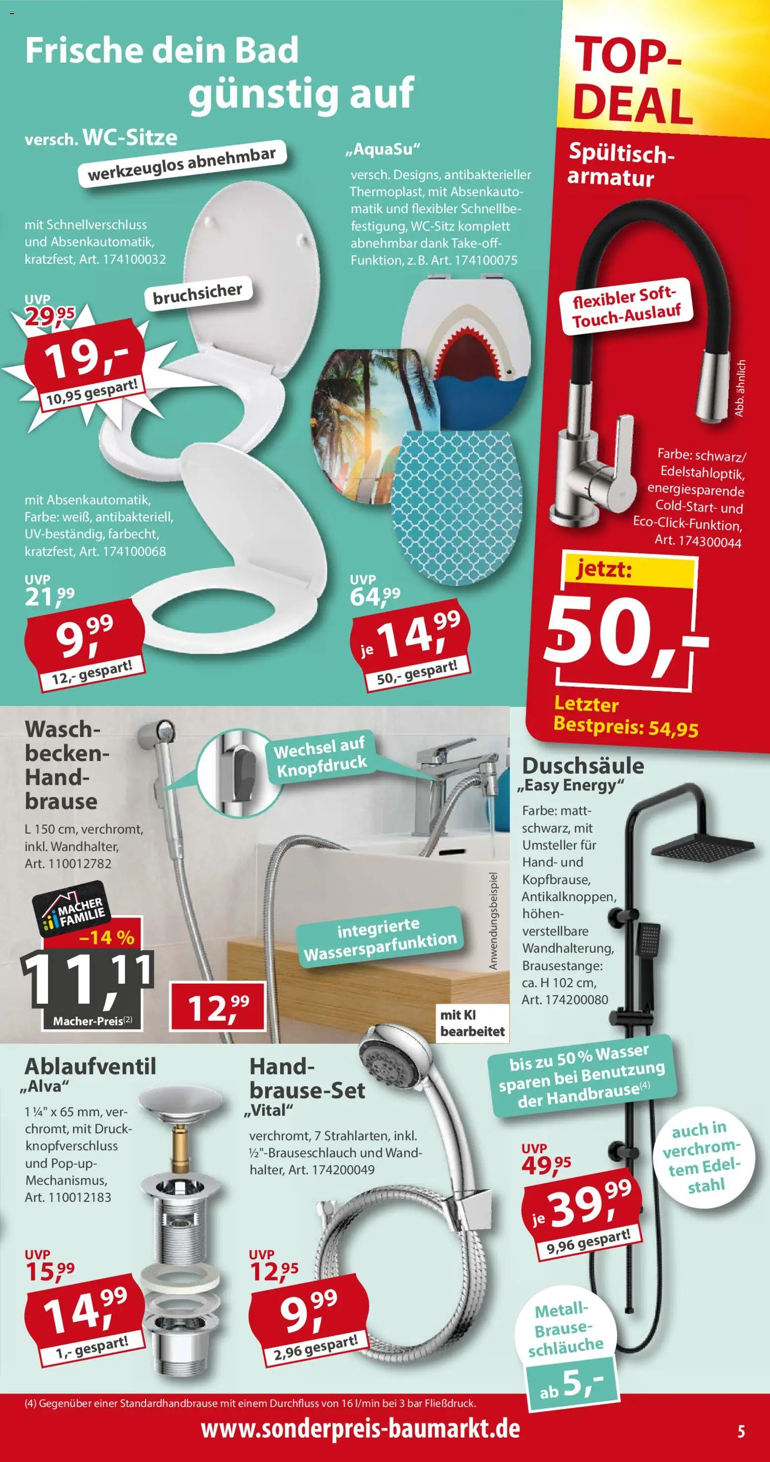Sonderpreis Baumarkt Prospekt – gültig ab 31.10.2026 | Seite: 5