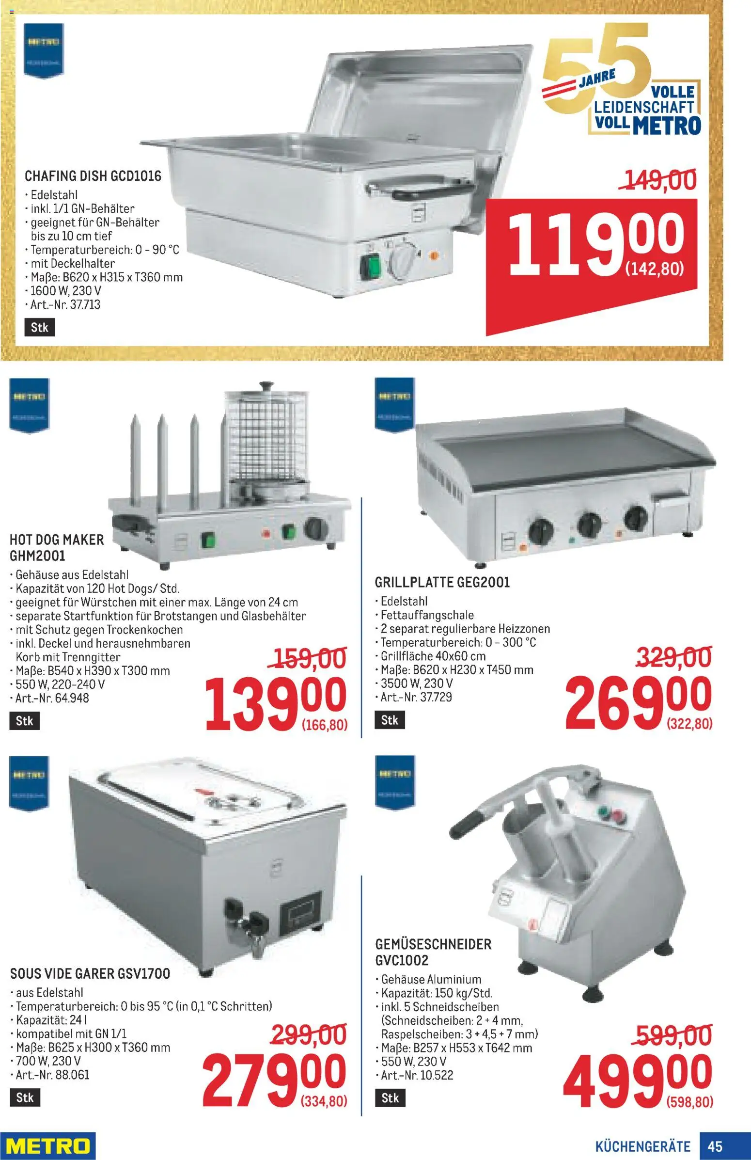 Metro angebote Profi gültig ab 29.10.2026 | Seite: 45 | Produkte: Korb