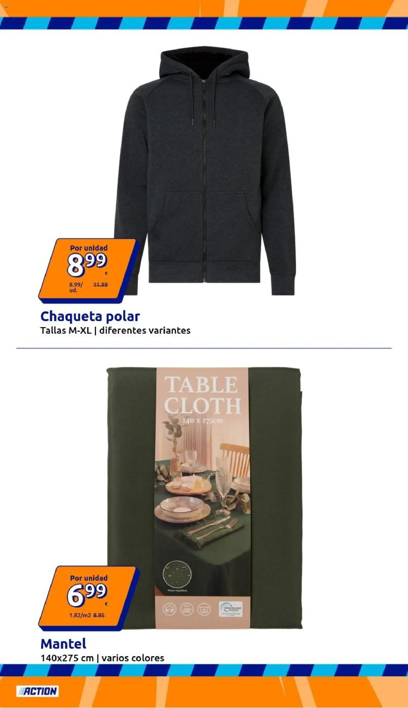 Action folleto │ válido desde el 09/09/2026 | Página: 2 | Productos: Mantel, Chaqueta