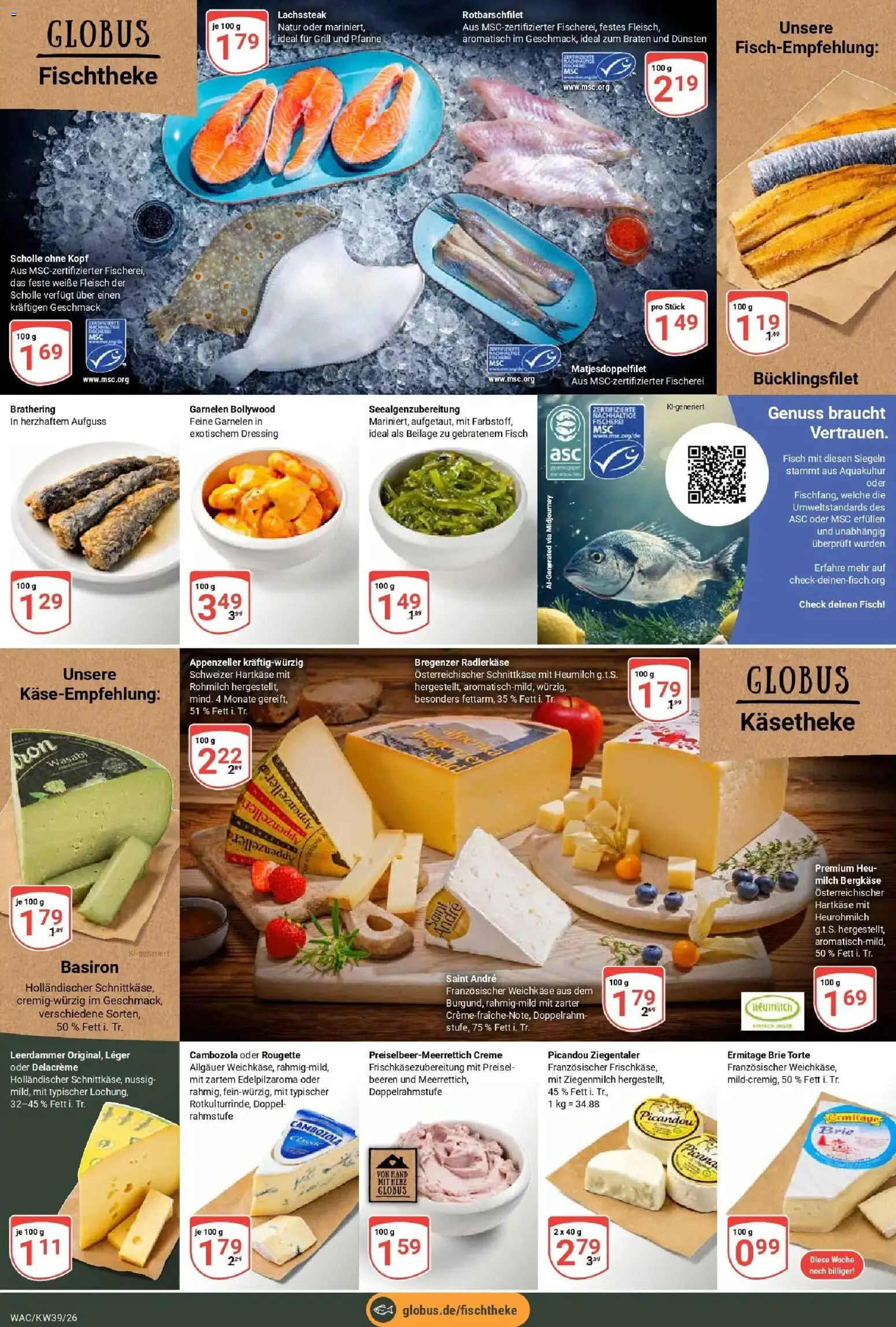 Globus Prospekt Markkleeberg (ab 21.09.2026) » Angebote online | Seite: 10 | Produkte: Grill, Garnelen, Leerdammer, Fleisch
