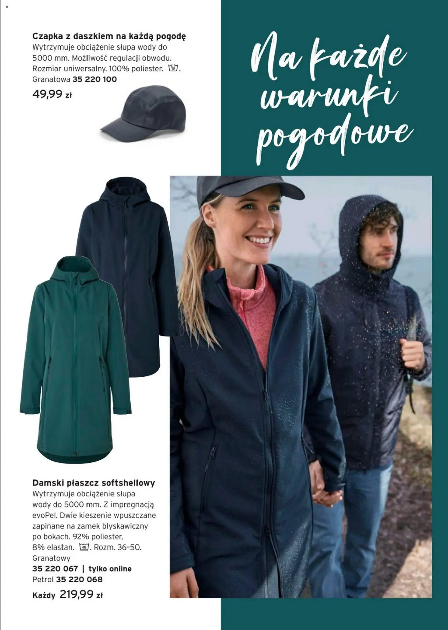 Tchibo promocje od 01.09.2026 | Strona: 6 | Produkty: Płaszcz, Czapka
