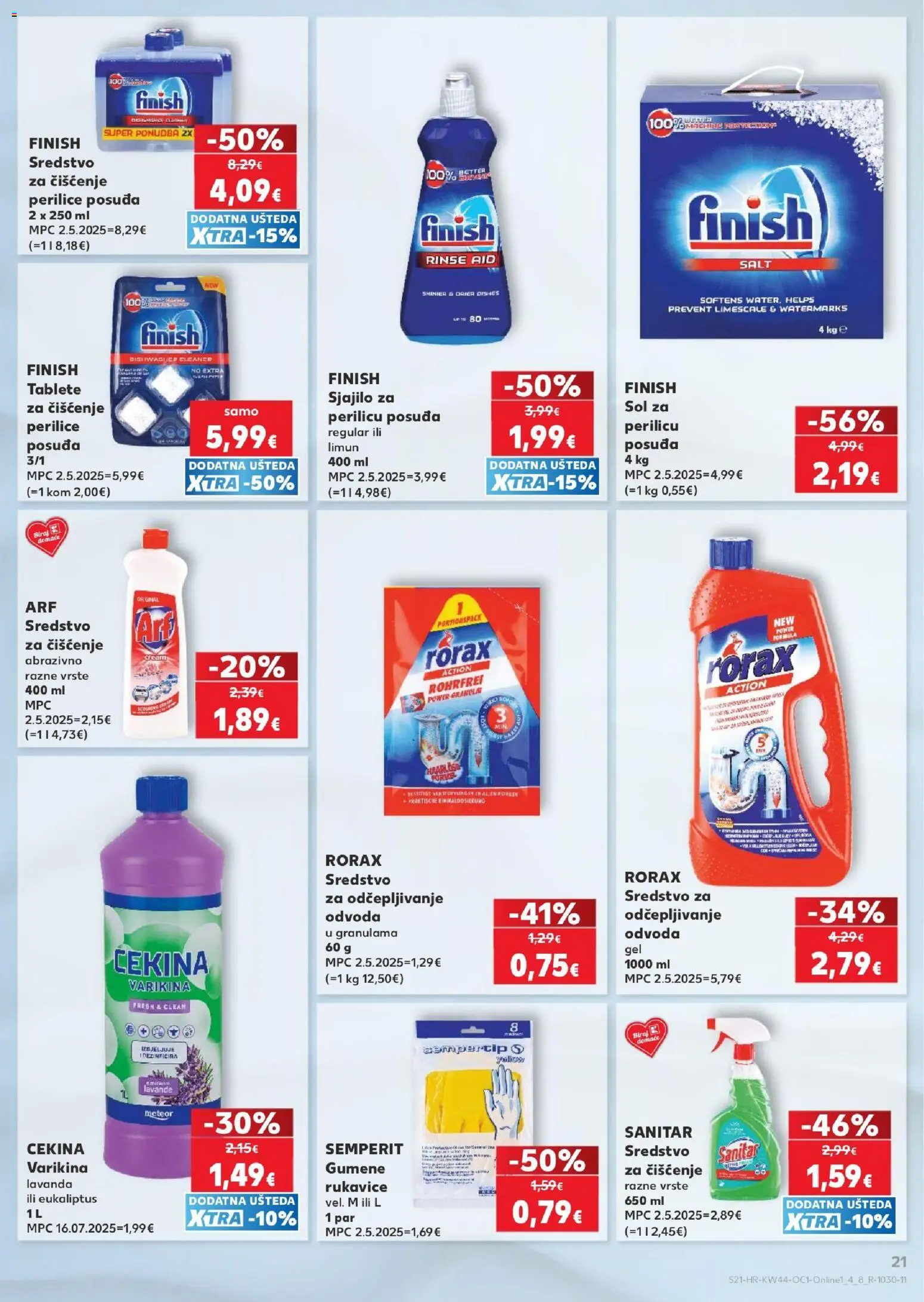 Kaufland HR akciós ujság - amely érvényes a következő dátumtól: 2026.10.28. | Oldal: 21