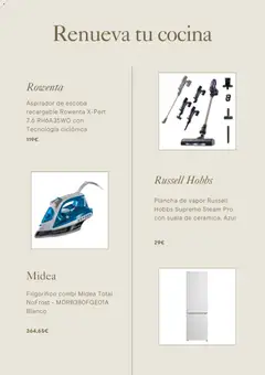 Vista previa La Tienda en Casa folleto válido desde el 25/07/2026 | Página: 2 | Productos: Escoba, Cocina, Combi, Plancha
