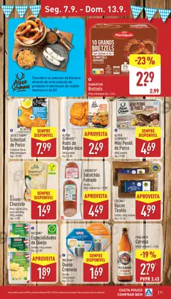 Pré-visualização CUCCINA® Bacon Tirolês, Sortido; 350g unidade válido de 07/09/2026 | Página: 11