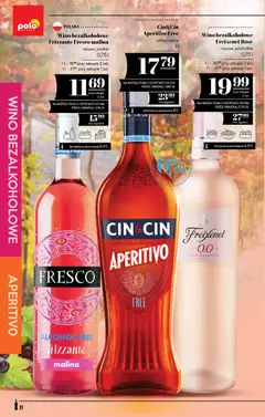 Pogląd oferty "POLOmarket katalog - Alkoholi" - ważna od 24.09.2026 | Strona: 8 | Produkty: Malina, Wino bezalkoholowe, Wino, Fresco