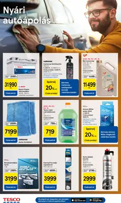 Tesco aktuális akciós újság - amely érvényes a következő dátumtól: 11.06.2026 | Oldal: 34 | Termékek: Törölköző, Esernyő, Akkumulátor, Töltő