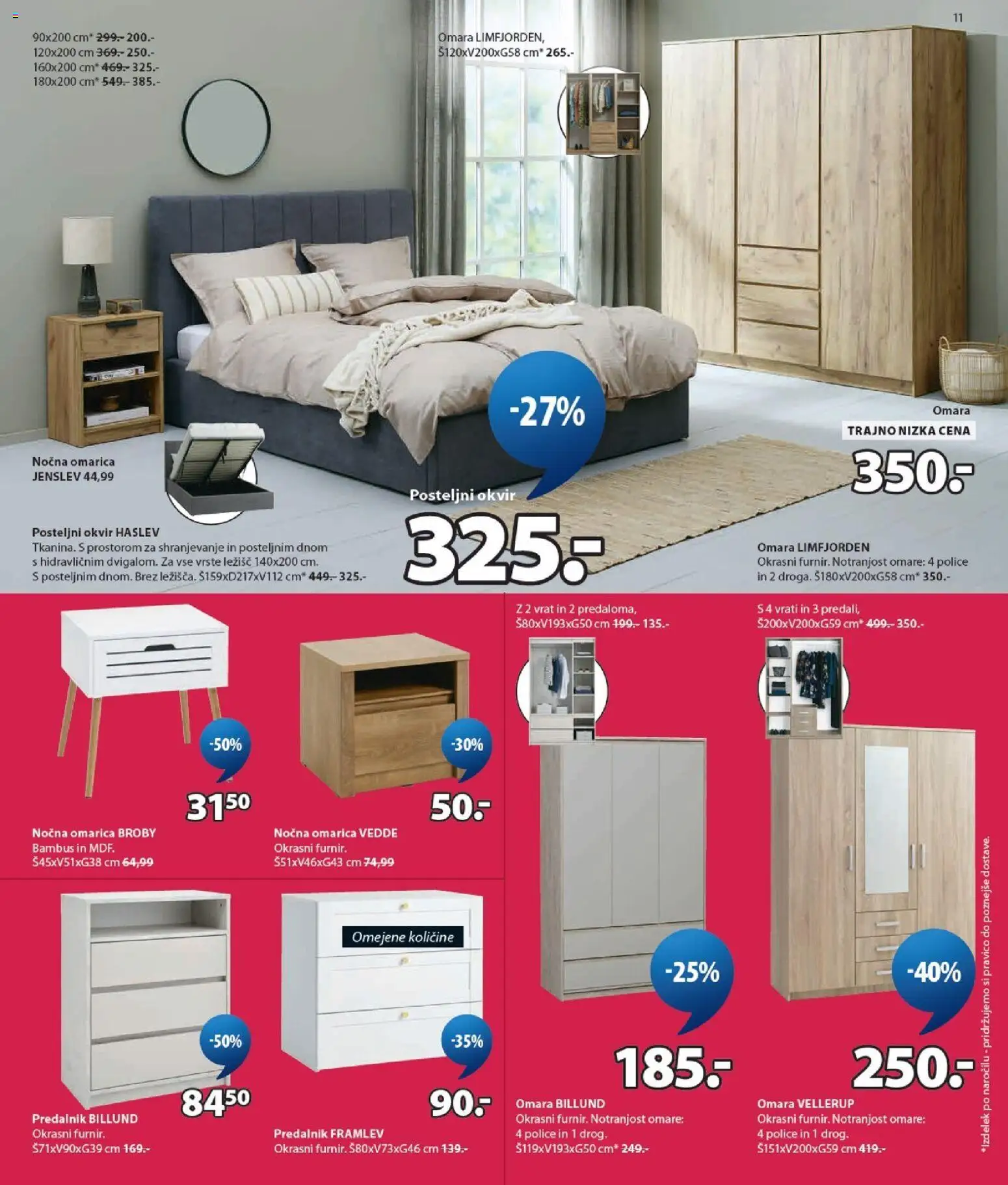 Novi JYSK katalog ponudbe – veljaven od 15.07.2026 | Stran: 11