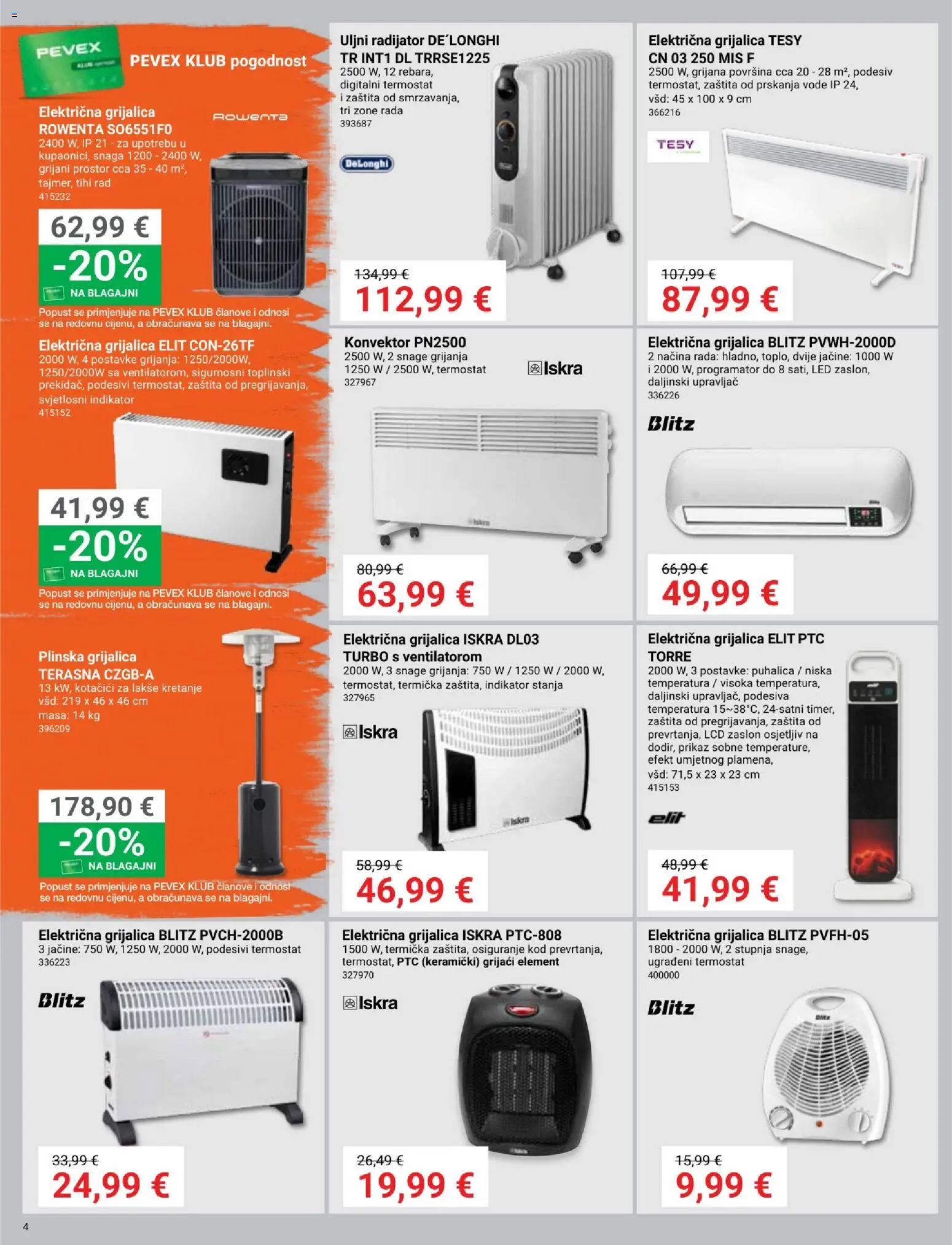 Pevex katalog | vrijedi od 24.09.2026 | Stranica: 4