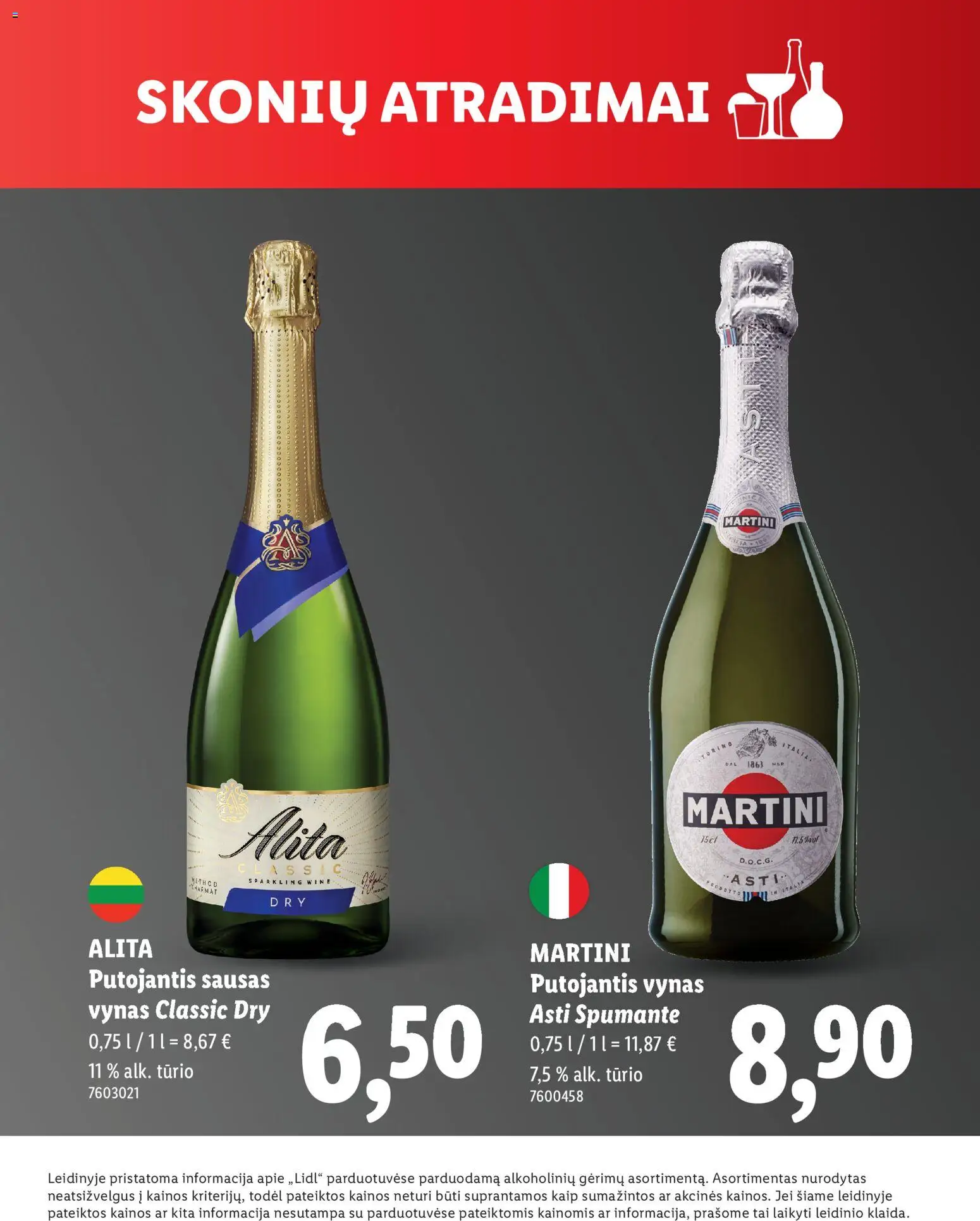 LIDL akcijos nuo 2025.12.05 | Puslapis: 7 | Prekių: Vynas