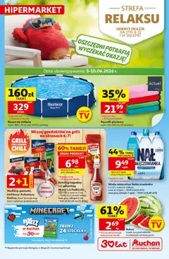 Pogląd oferty "Auchan gazetka - 30 Lat Hipermarket" - ważna od 05.06.2026